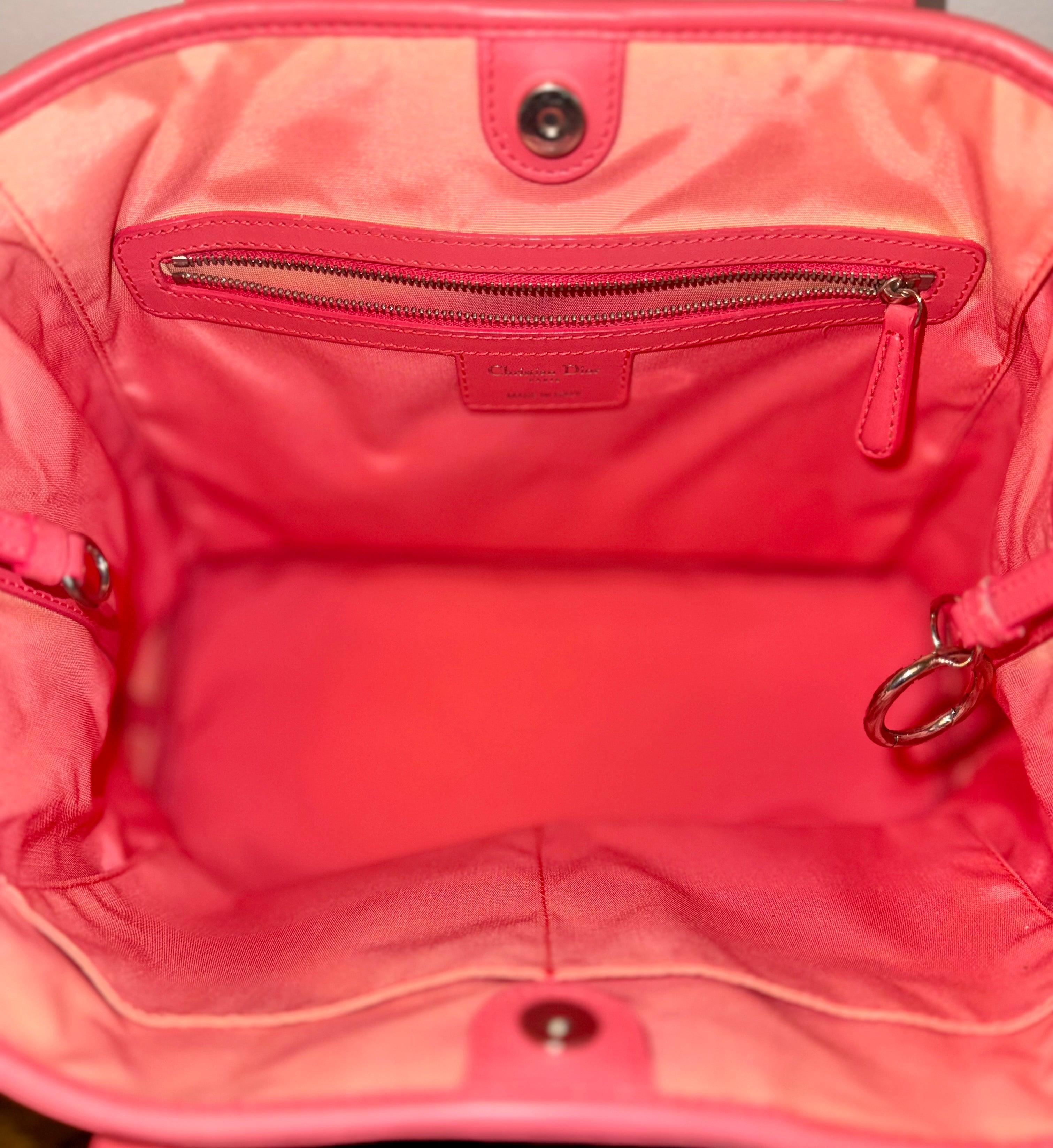 Christian Dior Paris Panarea Cannage Lady Tote Bag
