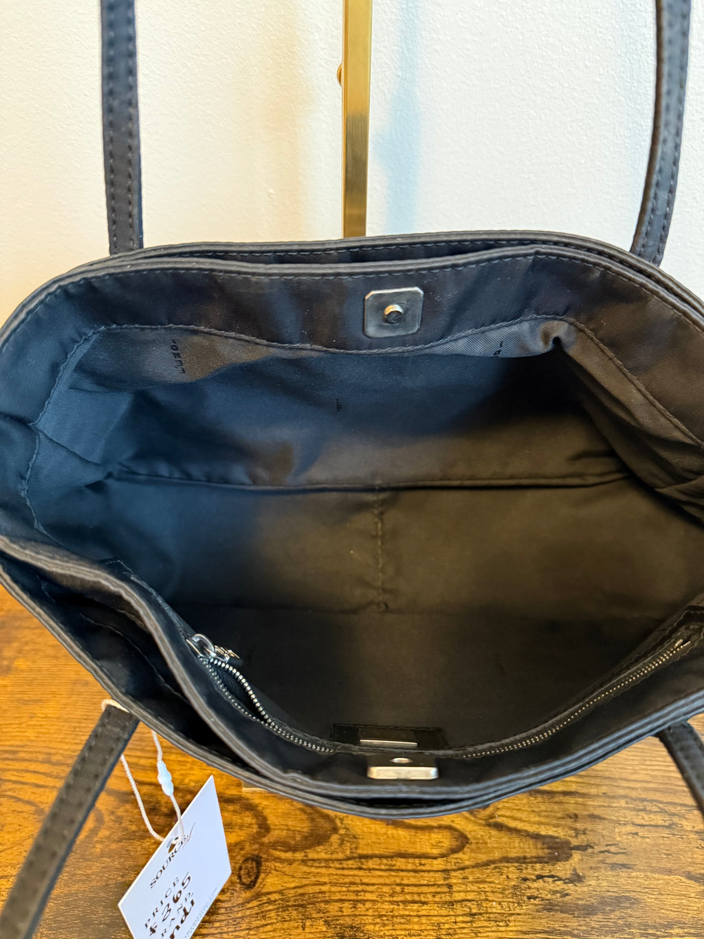 Fendi Black Nylon Shoulder Bag