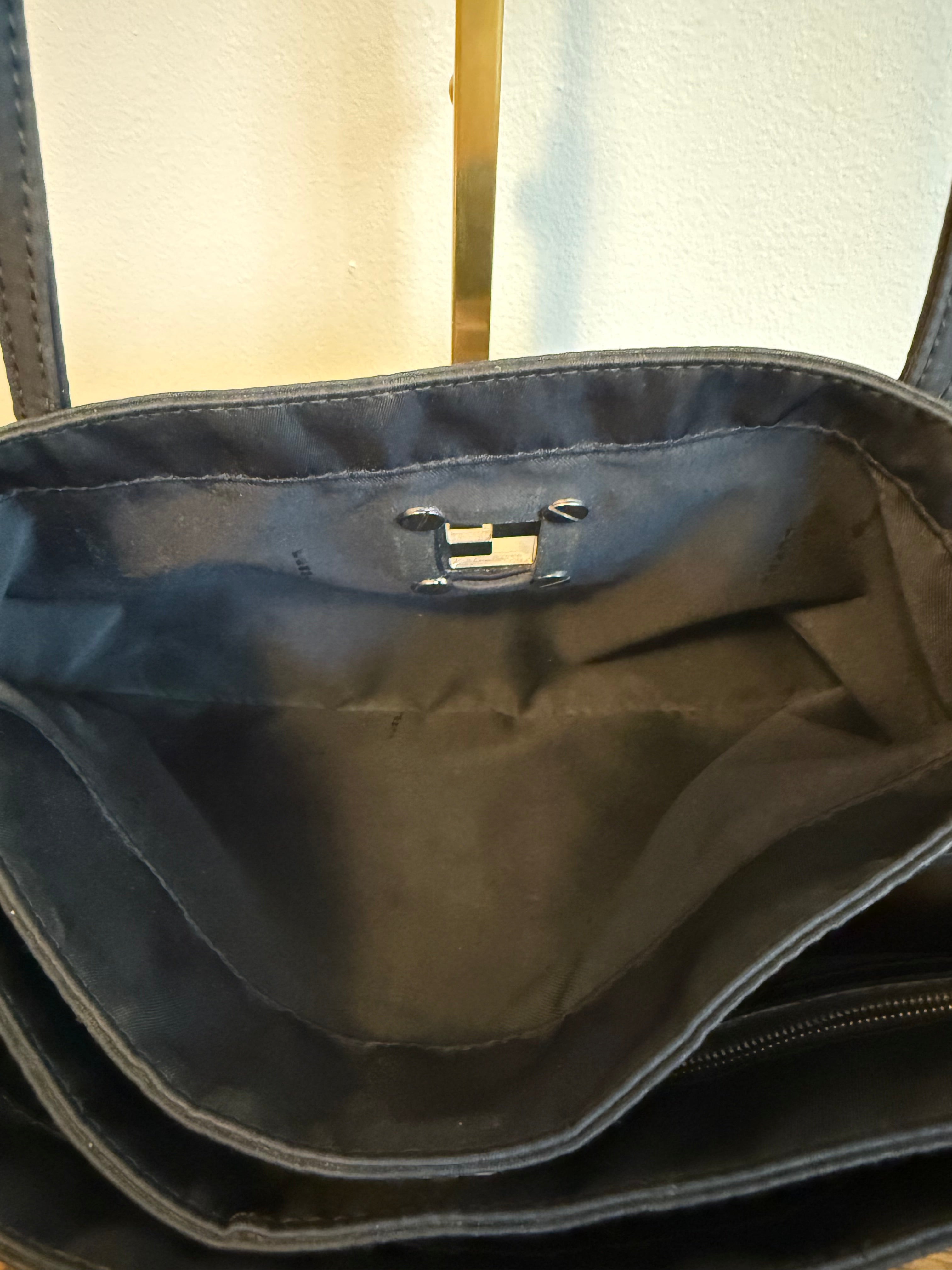 Fendi Black Nylon Shoulder Bag