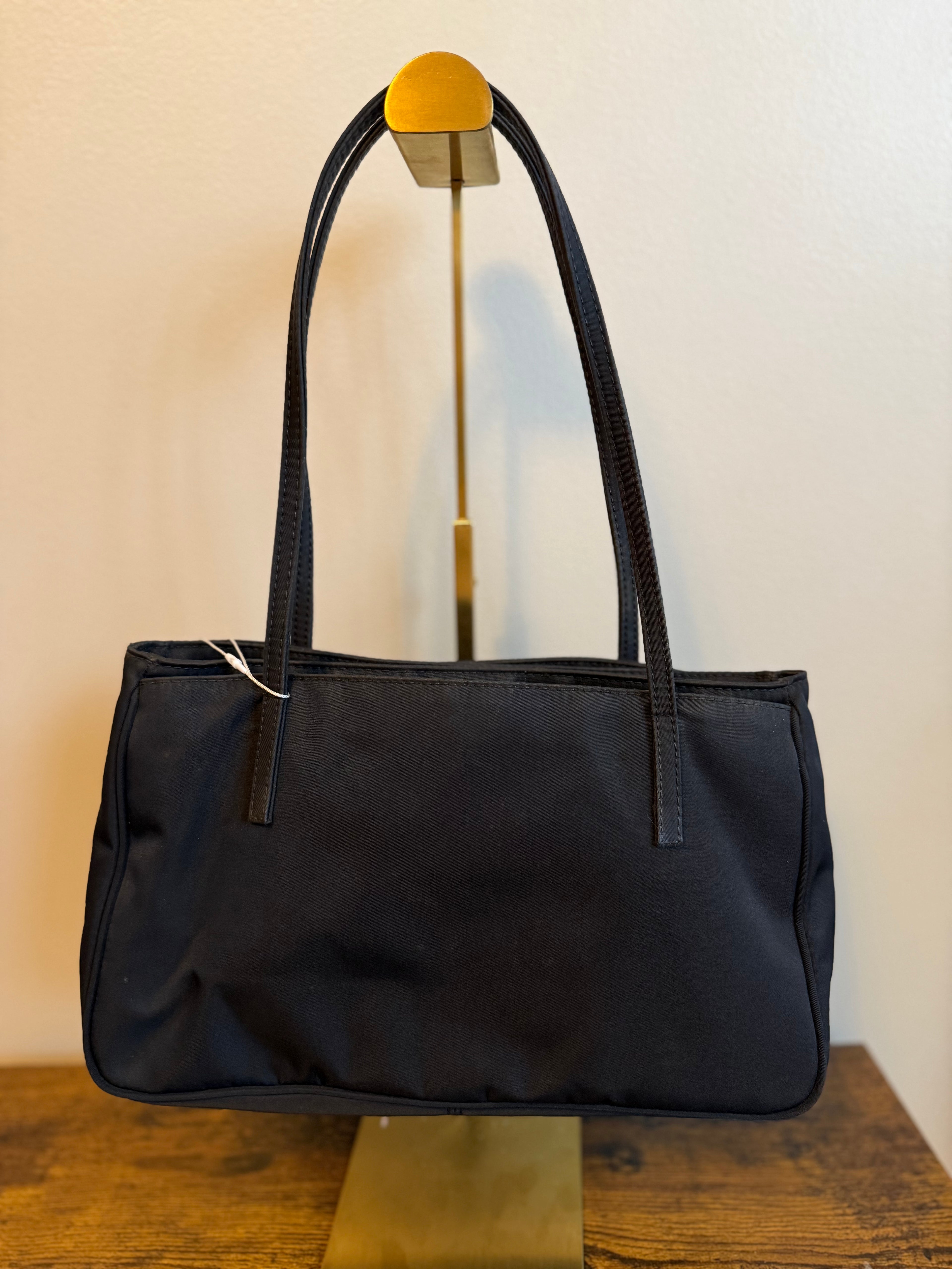 Fendi Black Nylon Shoulder Bag