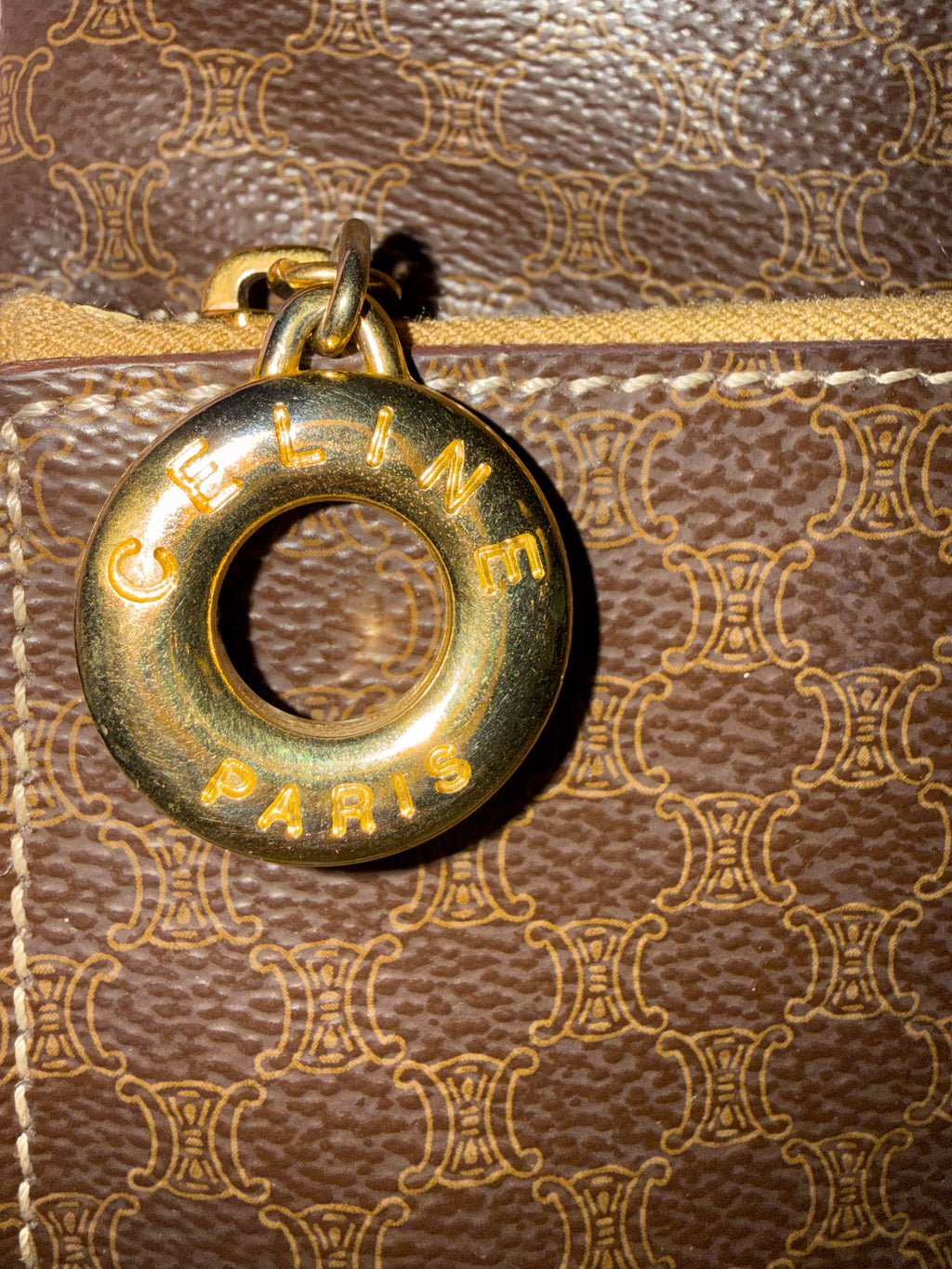 Céline Vintage Macadam Backpack