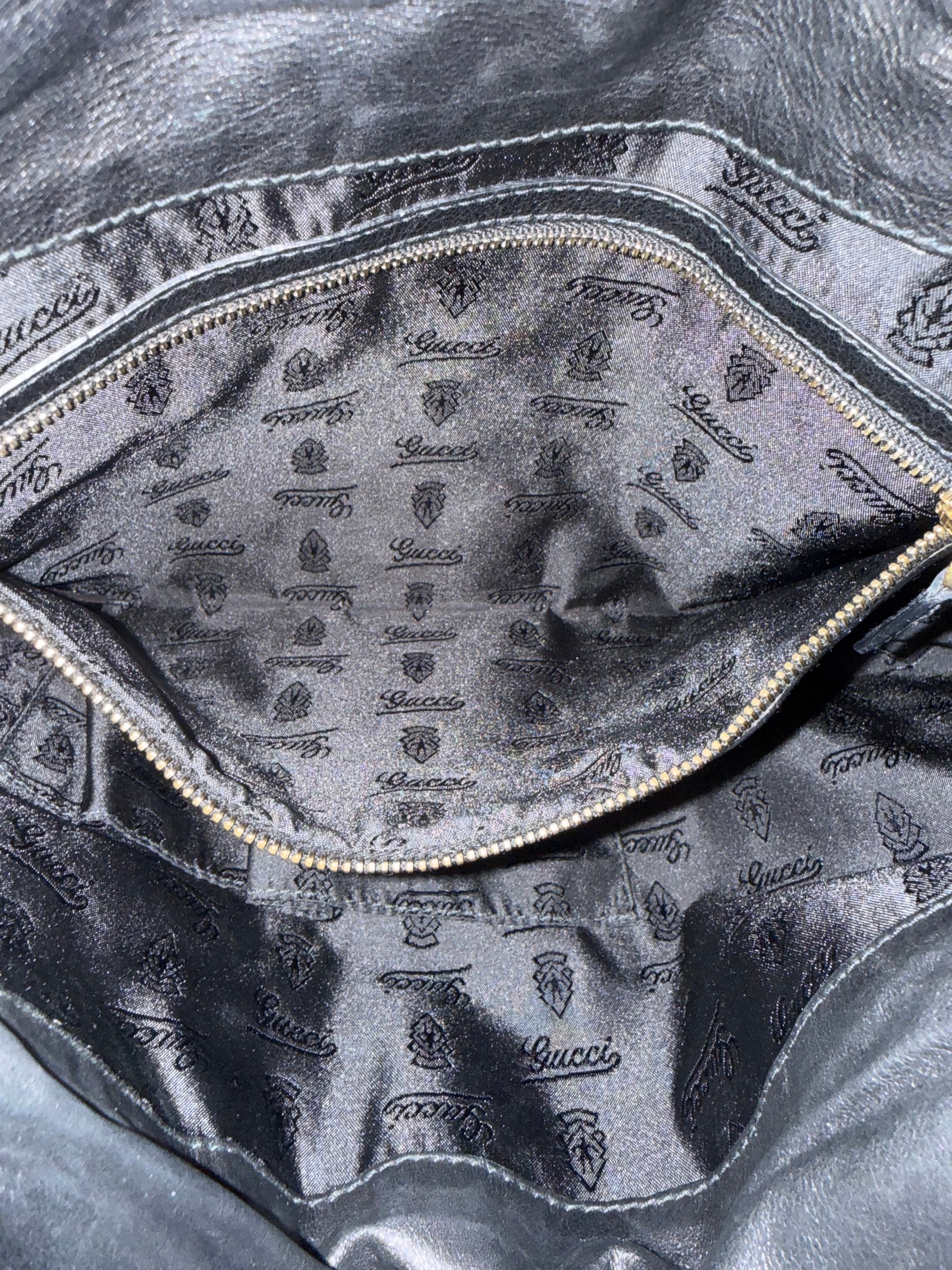 Gucci Patent Leather Hysteria Bag