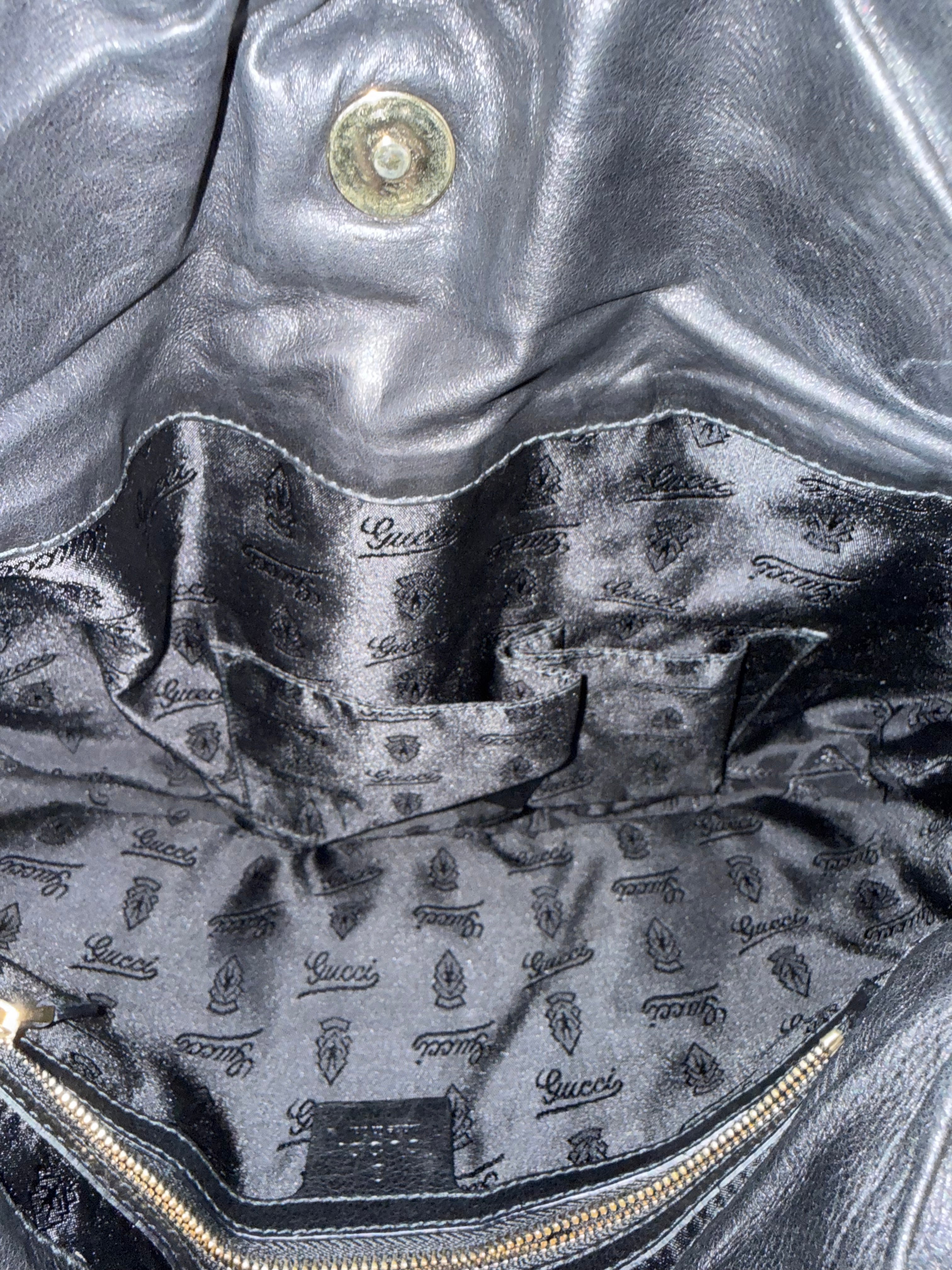 Gucci Patent Leather Hysteria Bag