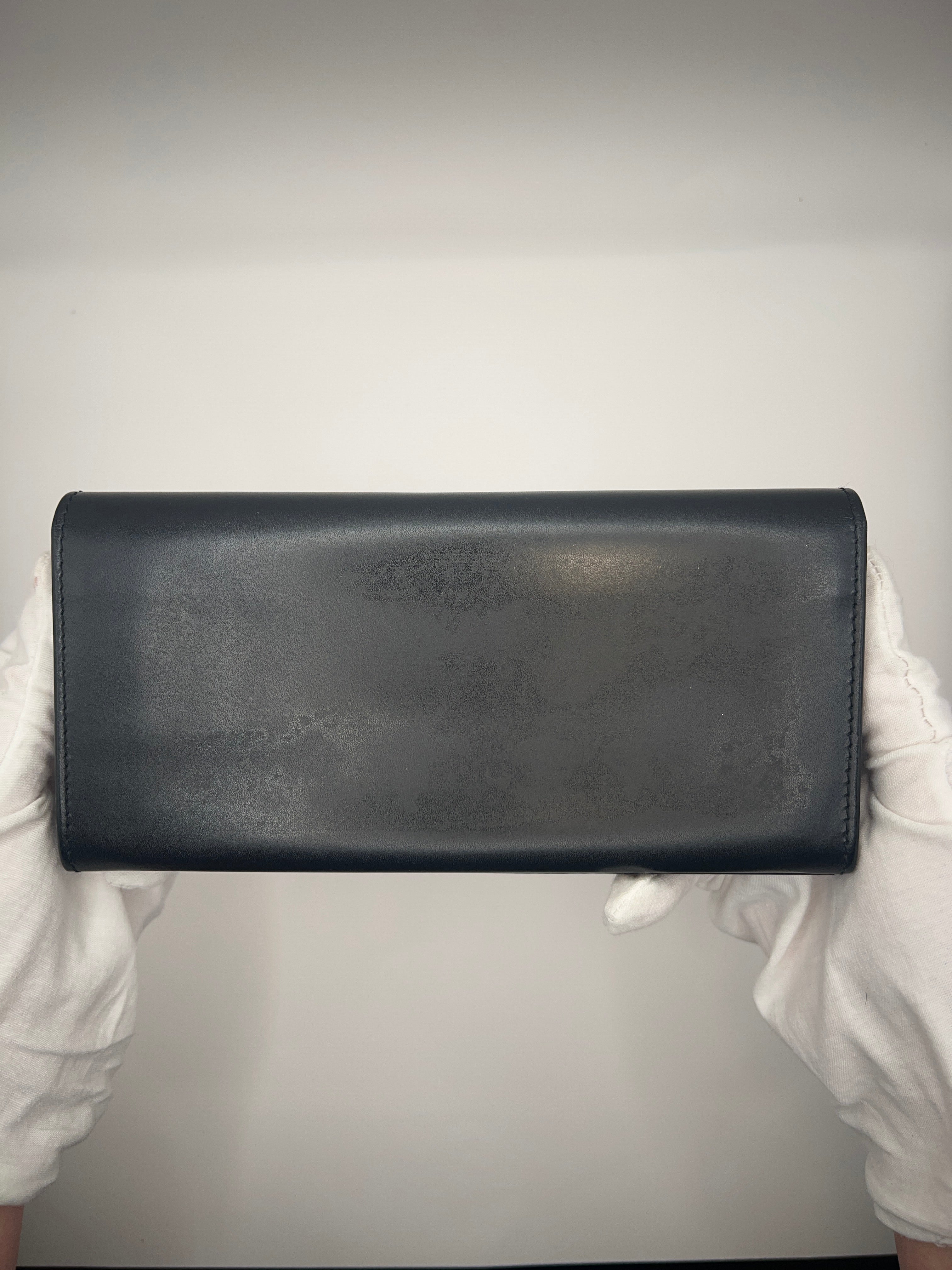 Hunting World Black Leather Continental Wallet