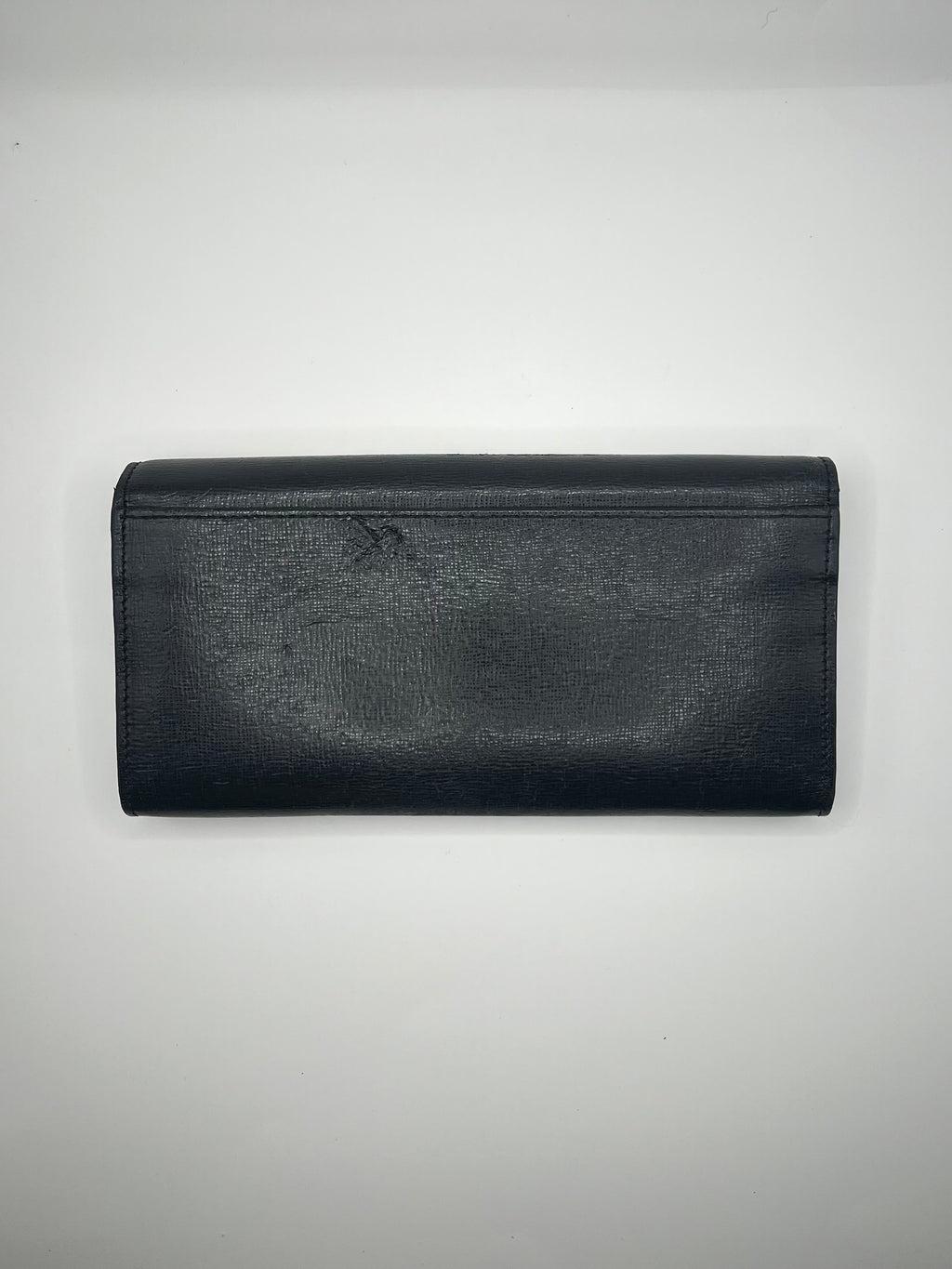 Furla Black Saffiano Leather Continental Wallet