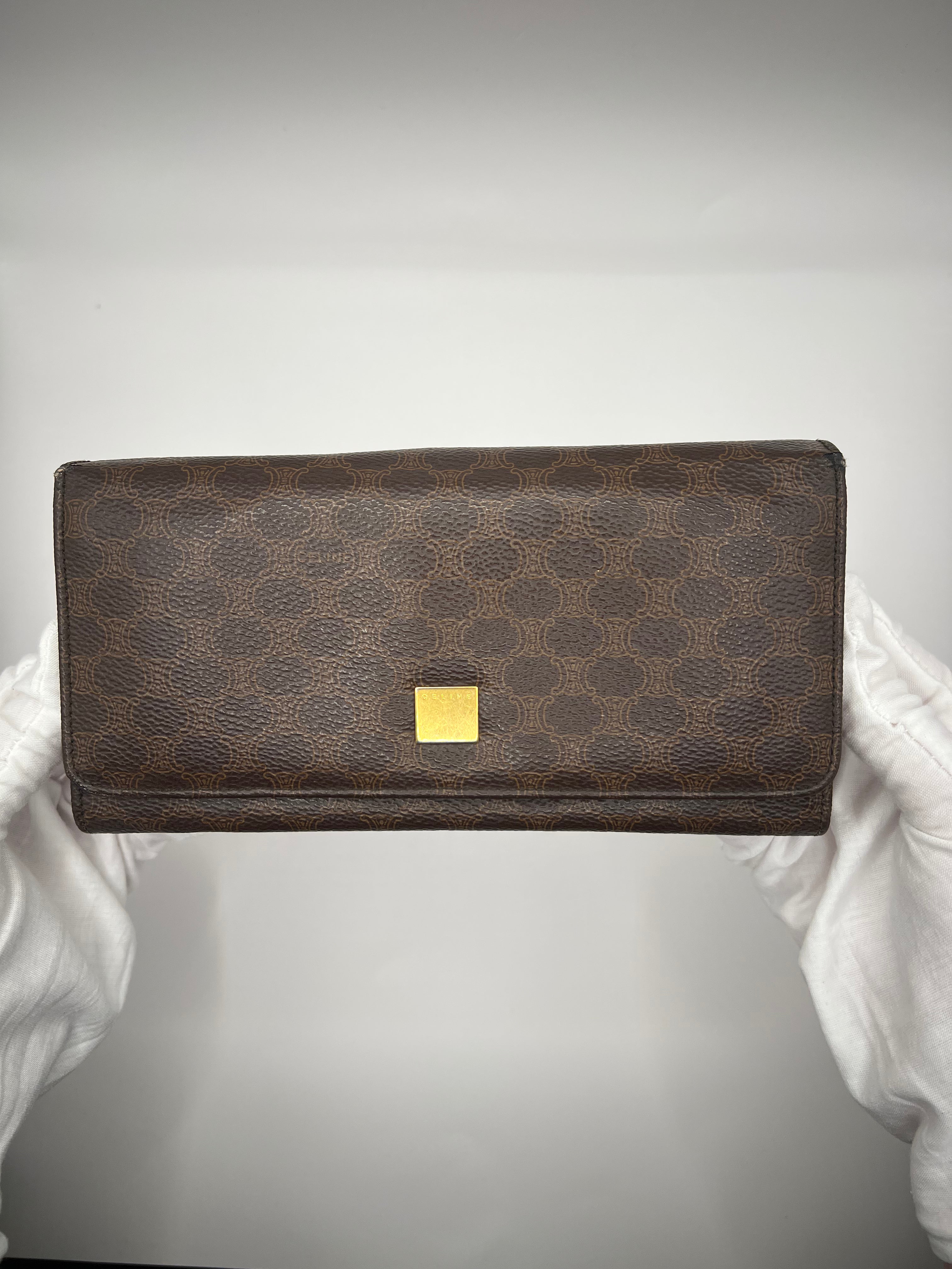 Céline Macadam Triomphe bifold wallet