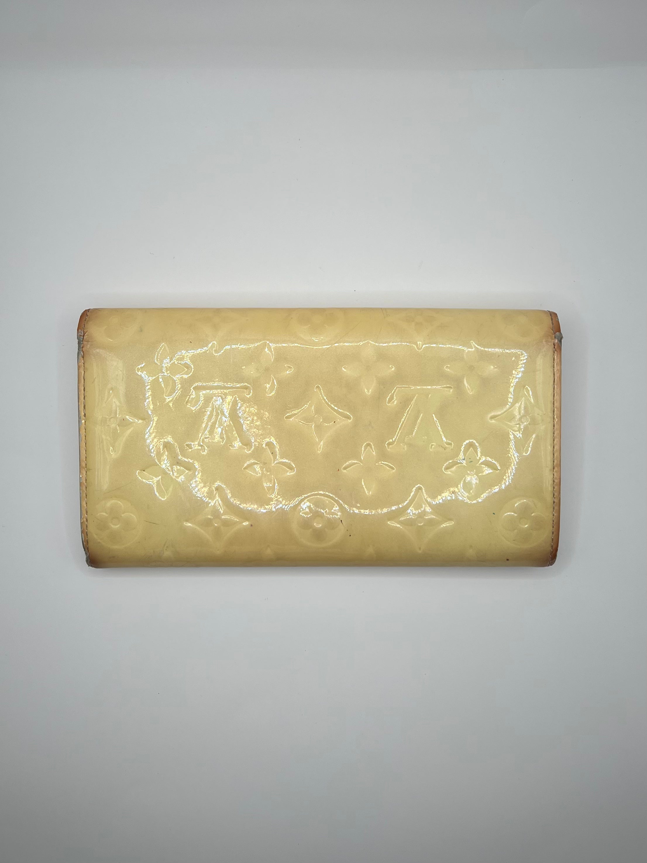 Louis Vuitton Monogram Vernis Sarah Wallet