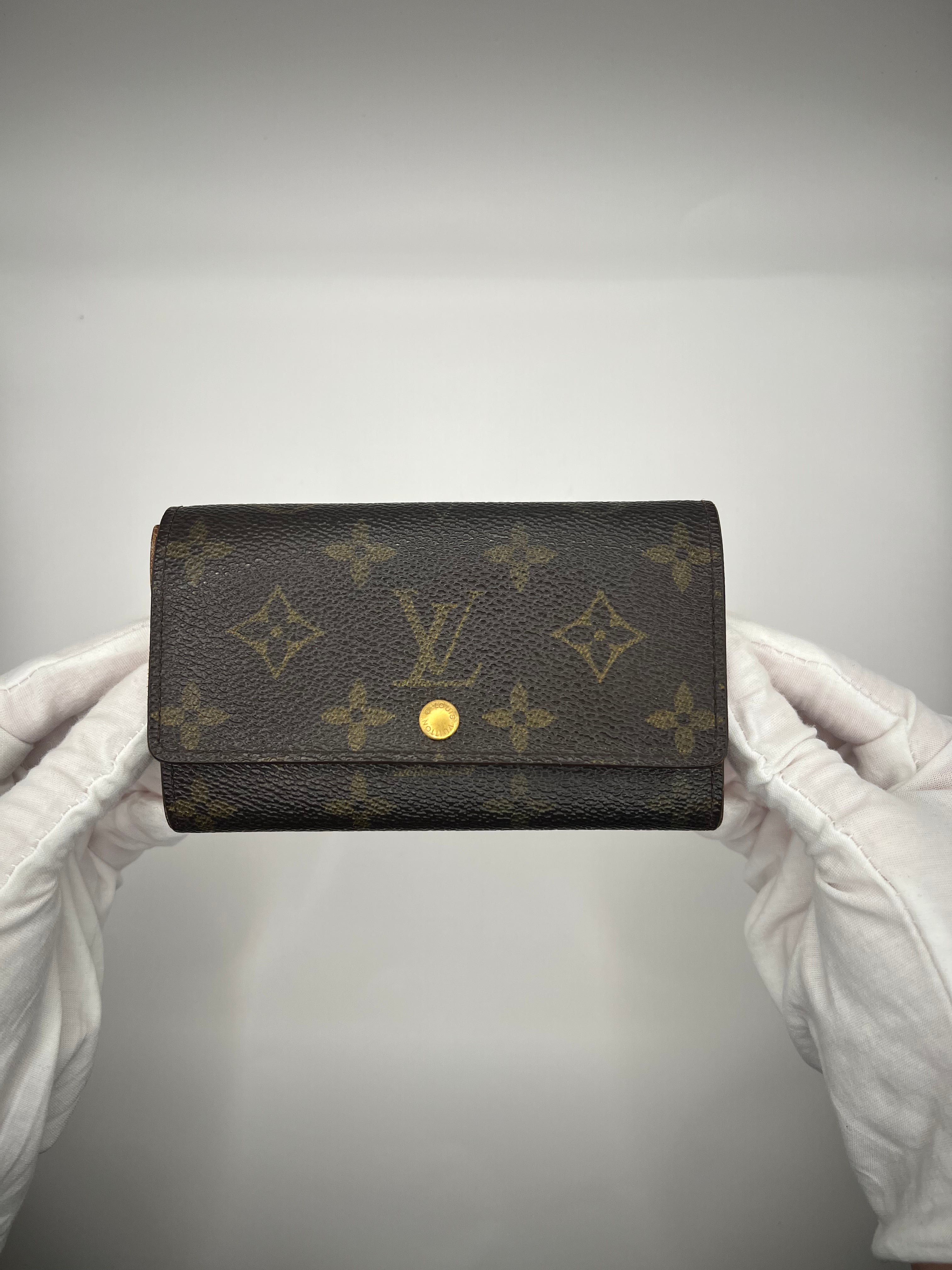 Louis Vuitton Monogram Porte-Monnaie Tresor Wallet