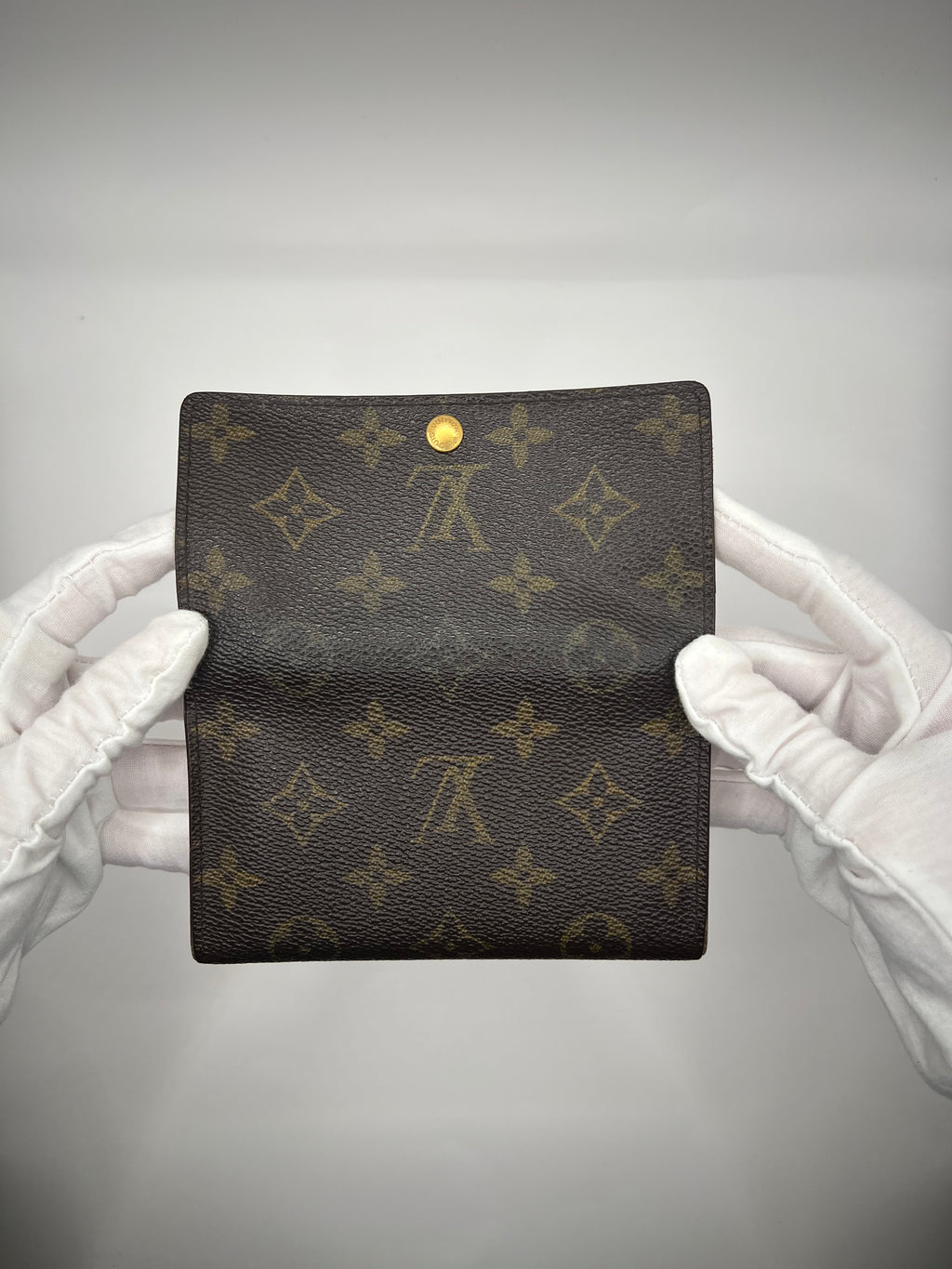 Louis Vuitton Monogram Porte-Monnaie Tresor Wallet