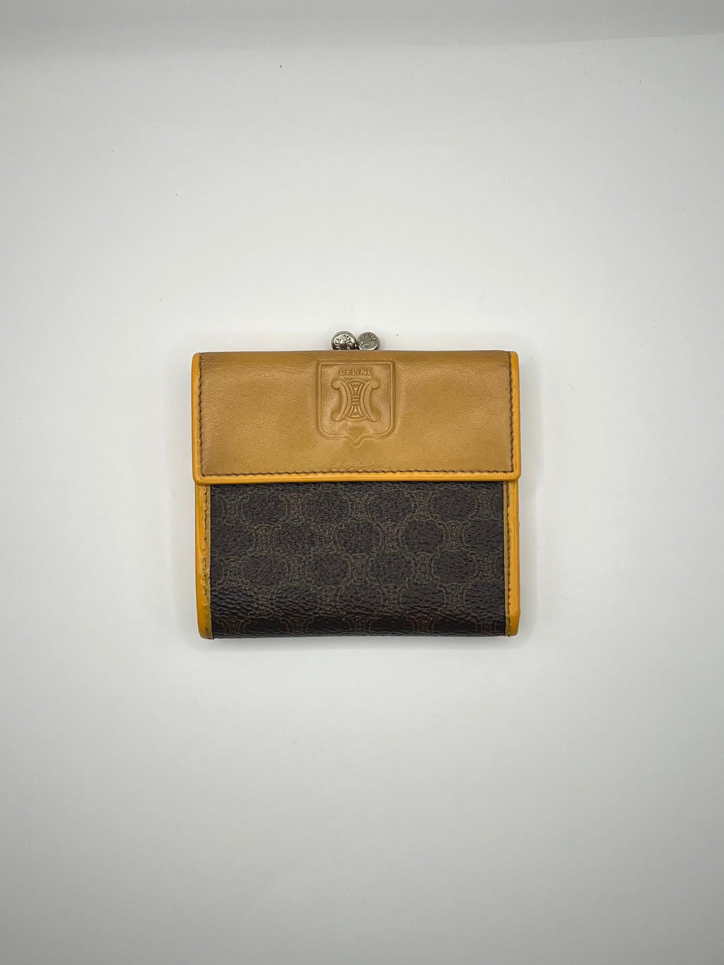 Céline Macadam Triomphe Frame Wallet