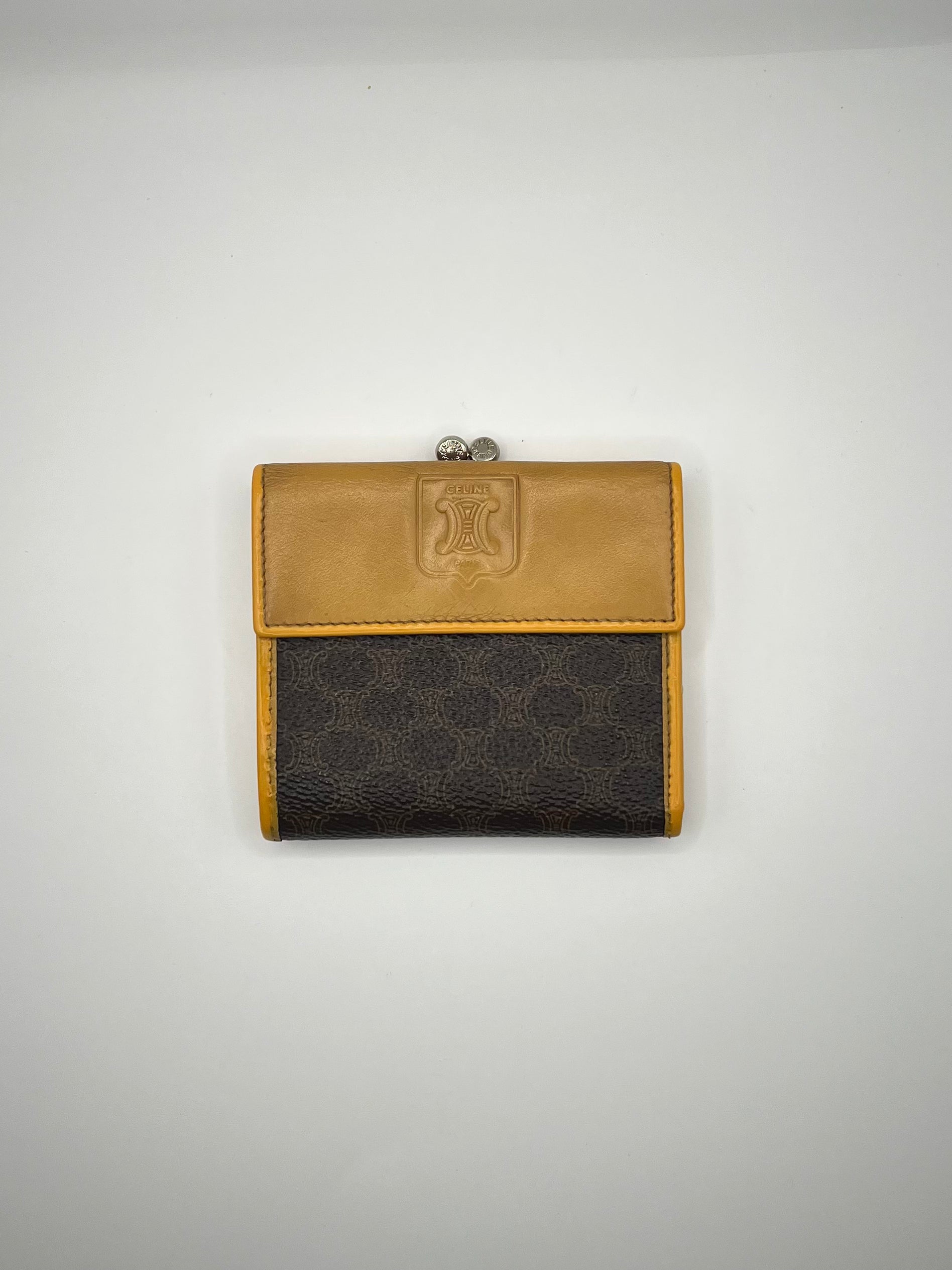 Céline Macadam Triomphe Frame Wallet