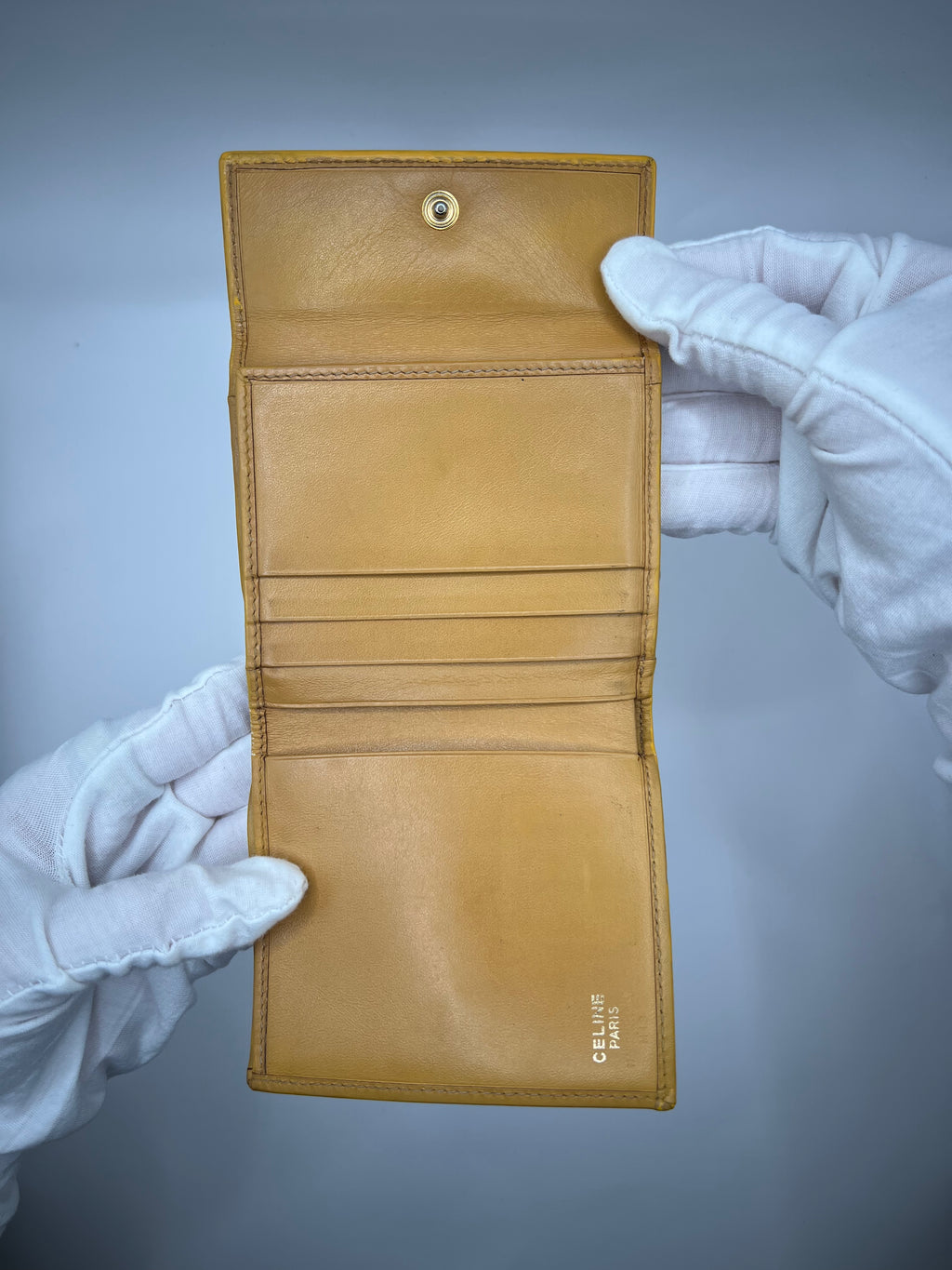 Céline Macadam Triomphe Frame Wallet
