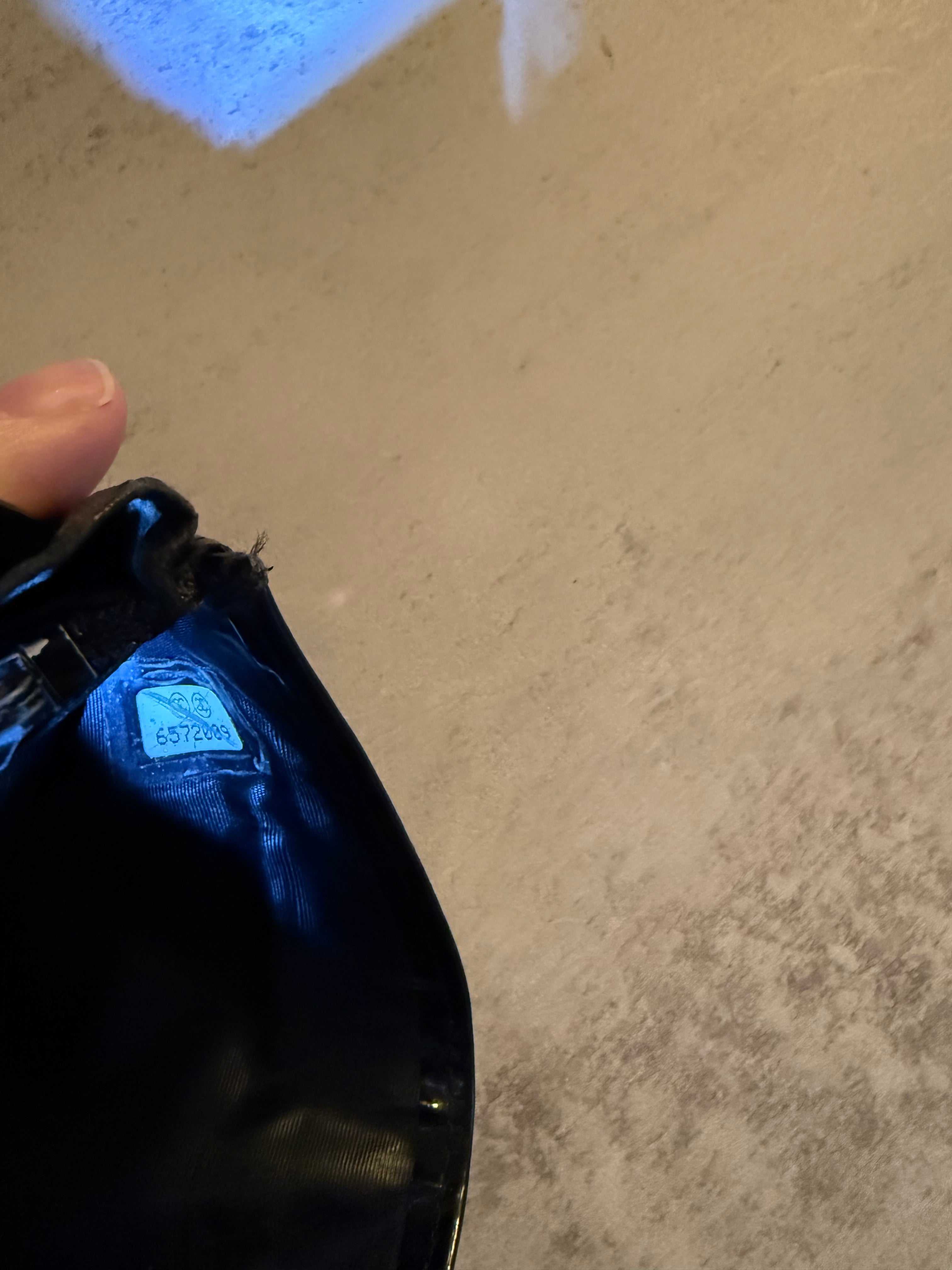 Chanel Black Patent Leather Wallet (2003–2004 Series)