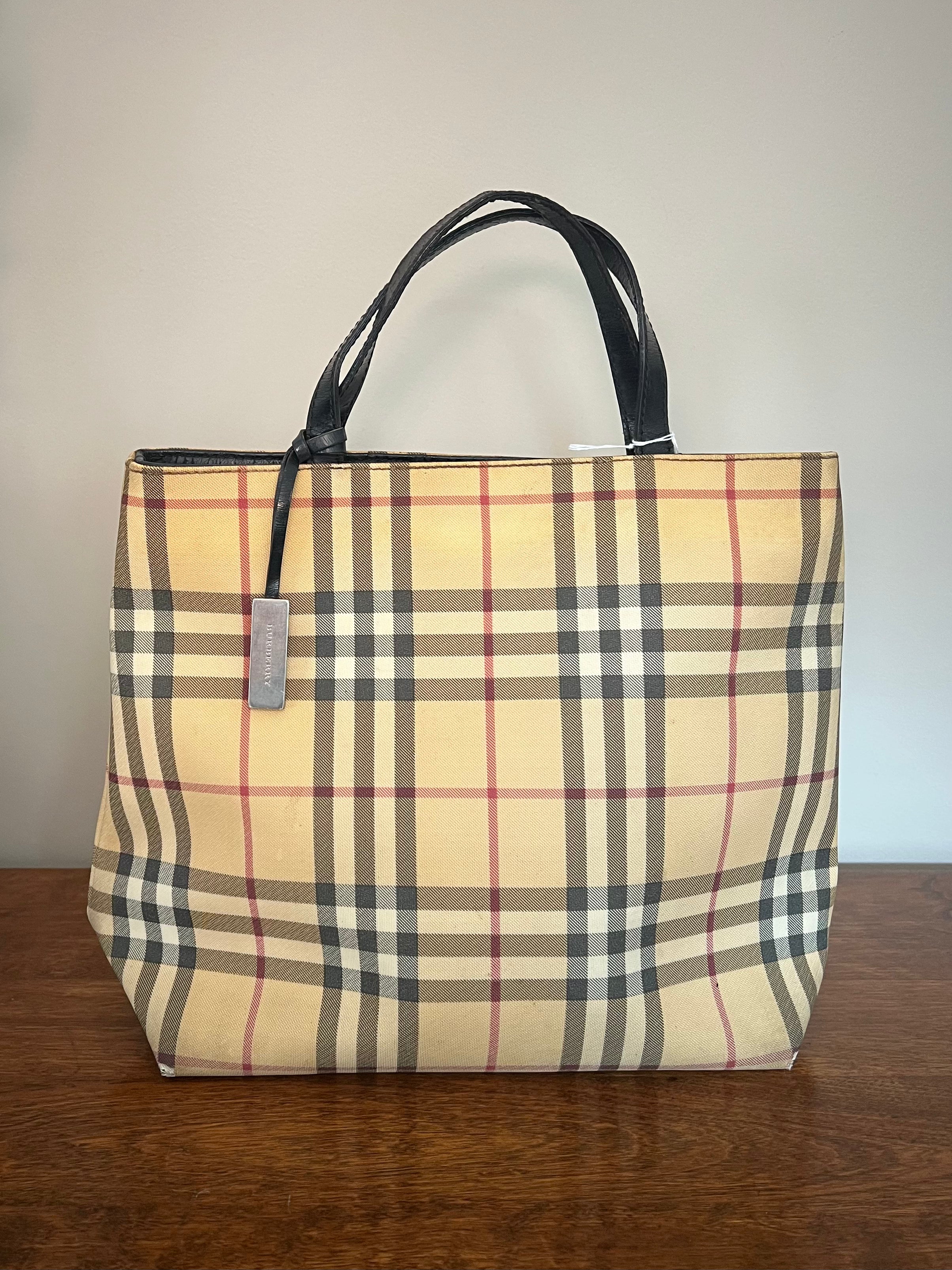 Burberry Nova Check Mini Tote