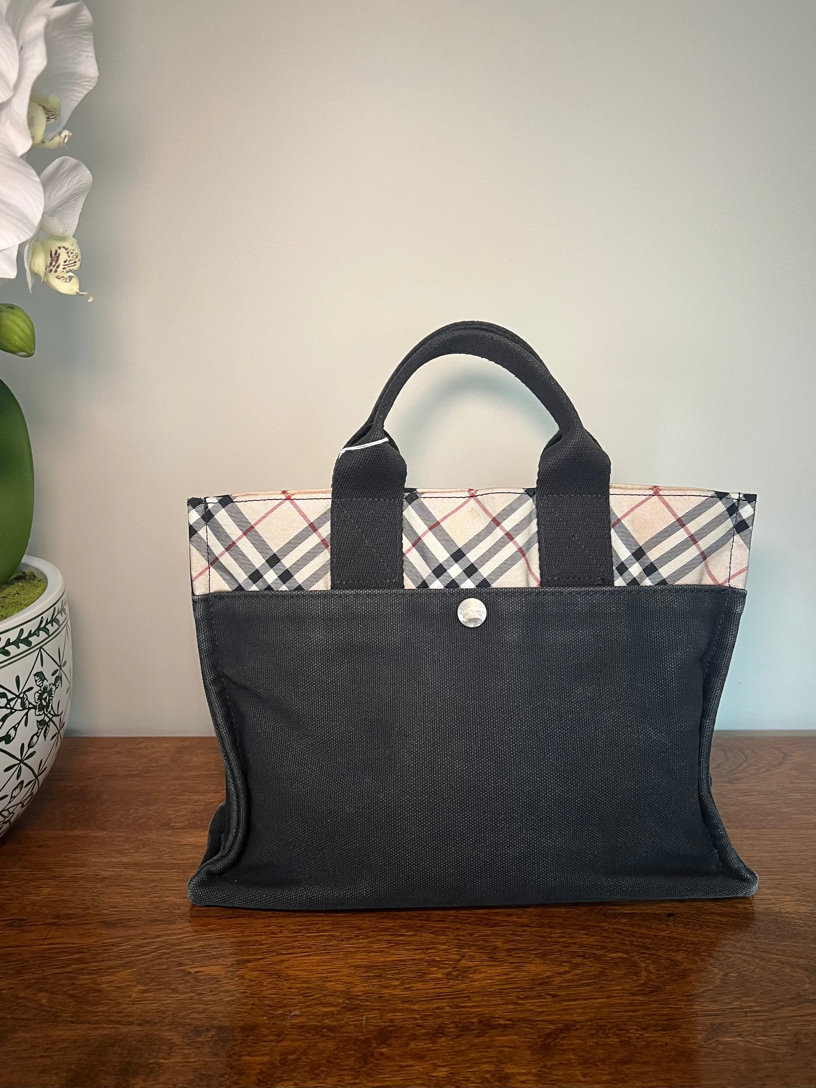 Burberry Canvas Nova Check Tote