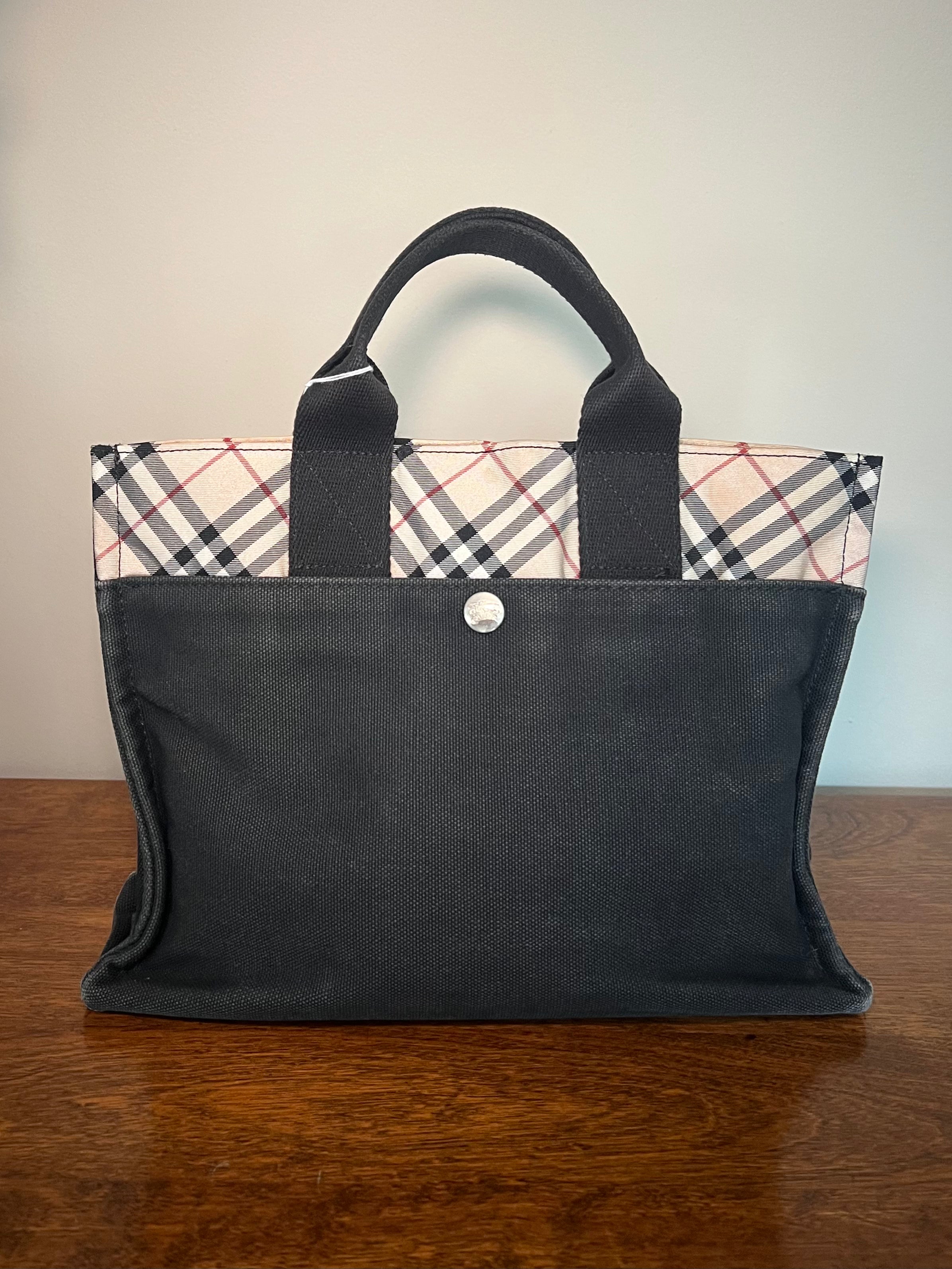 Burberry Canvas Nova Check Tote