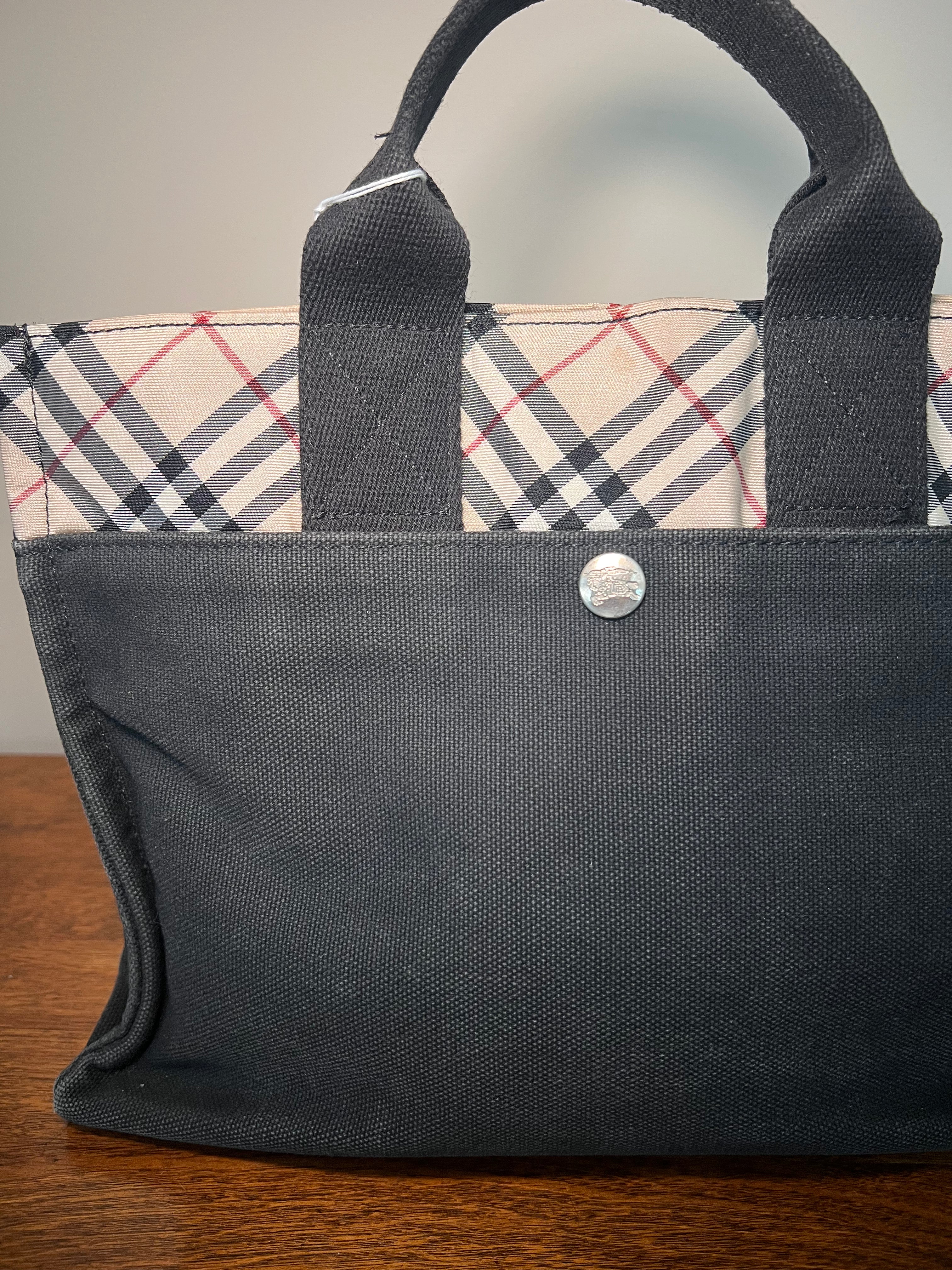 Burberry Canvas Nova Check Tote