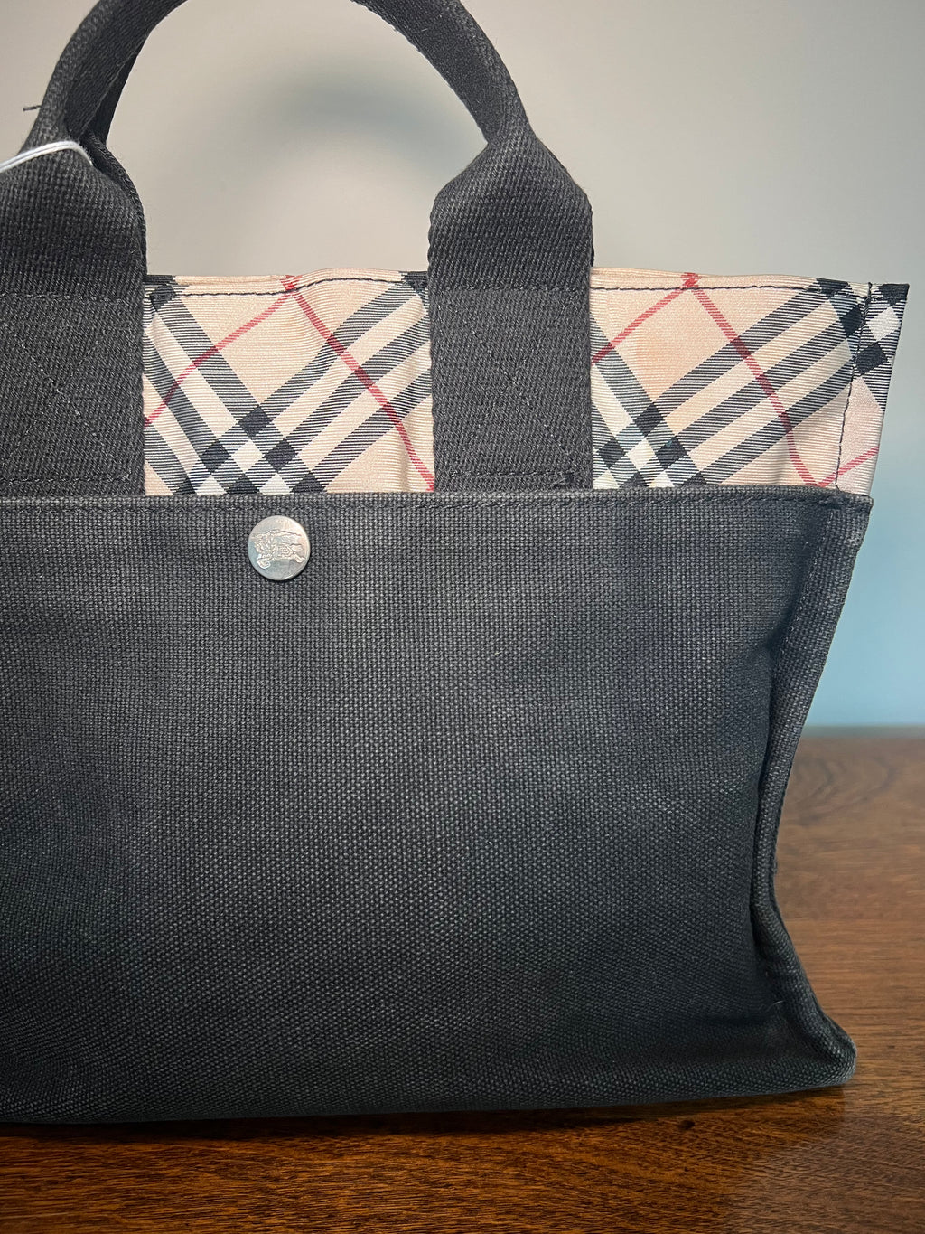 Burberry Canvas Nova Check Tote