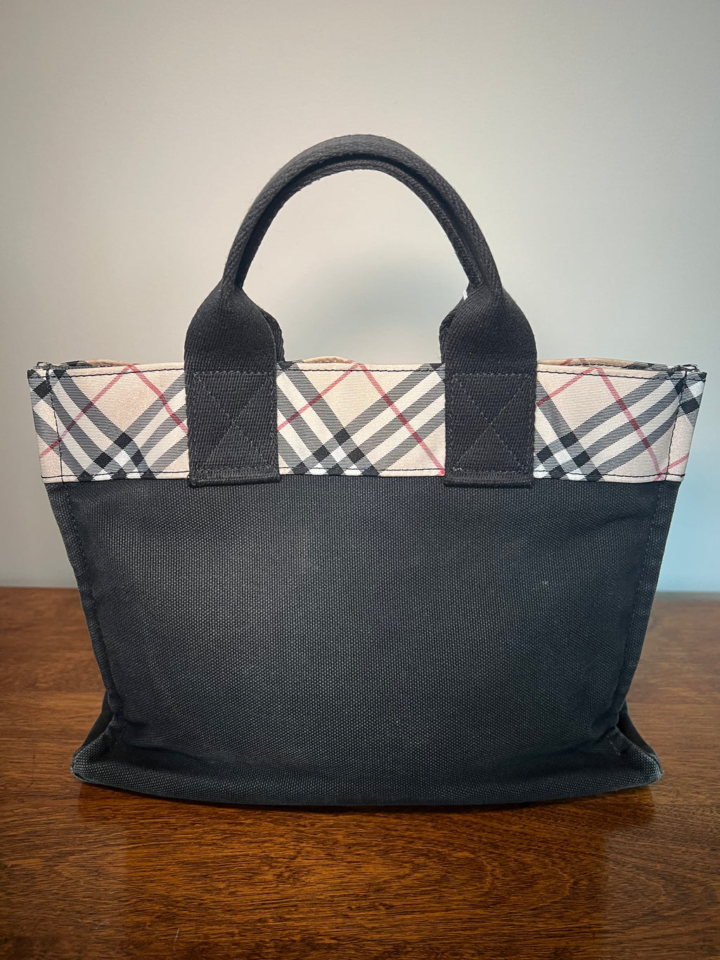 Burberry Canvas Nova Check Tote