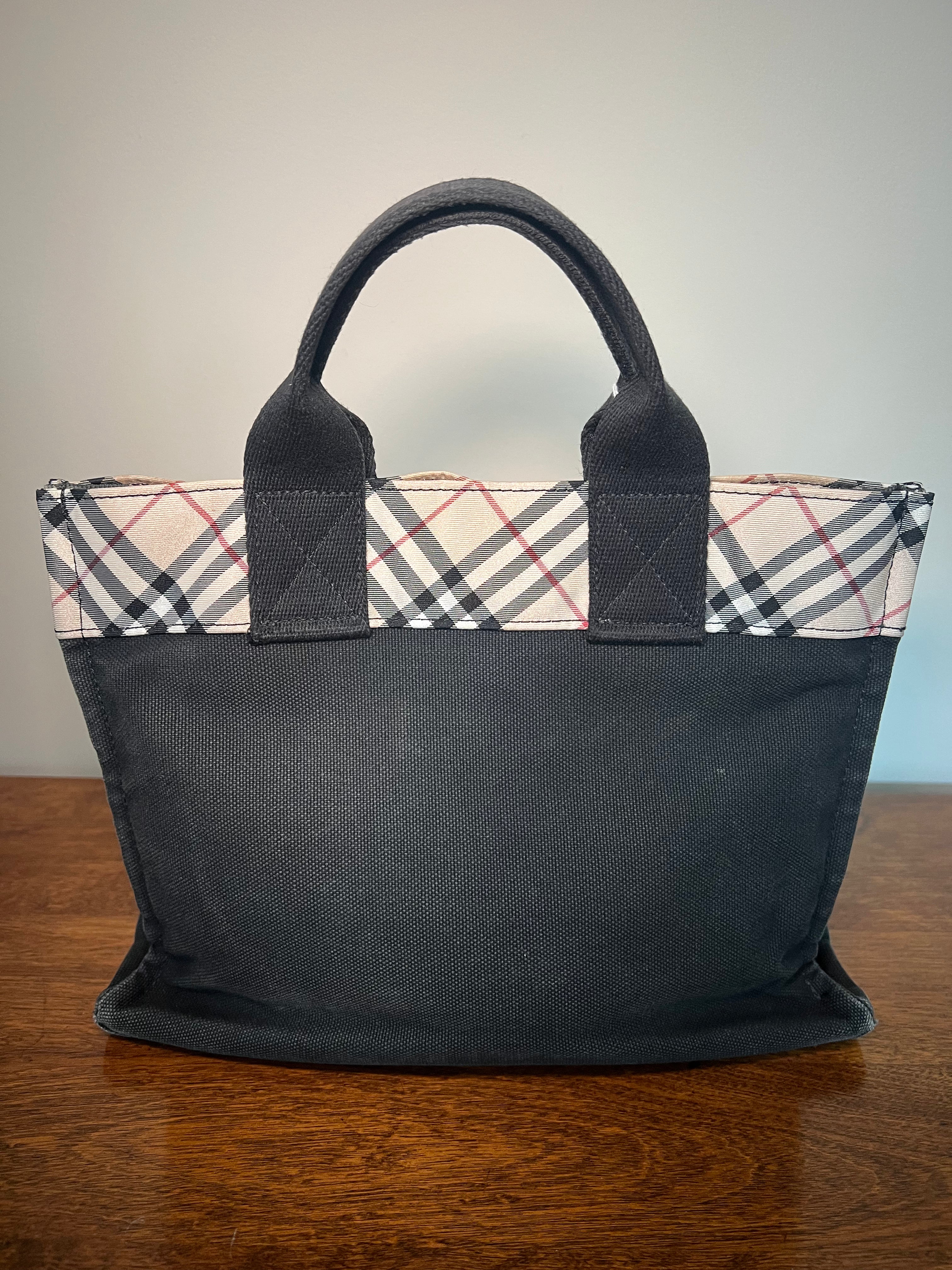 Burberry Canvas Nova Check Tote