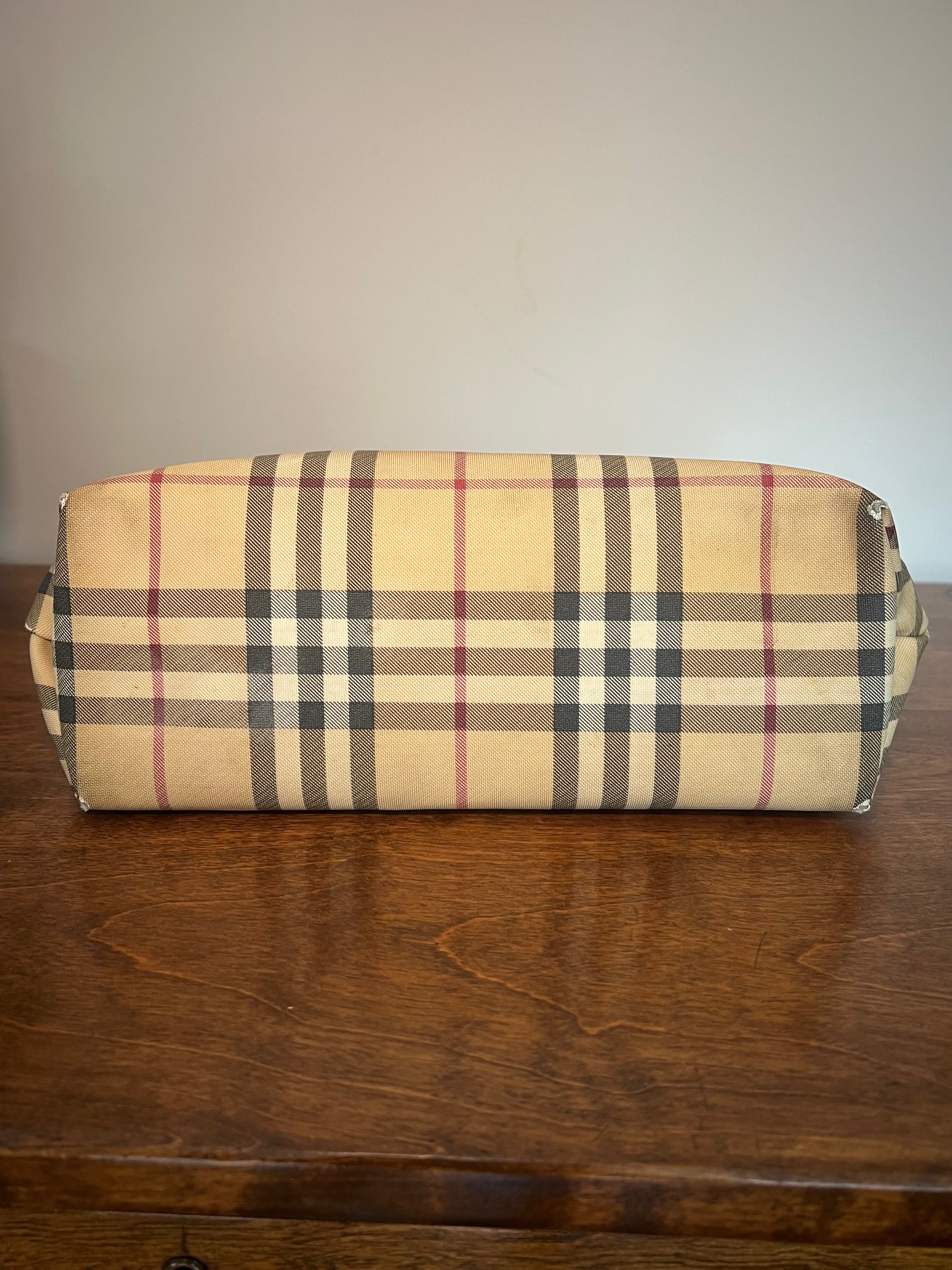 Burberry Nova Check Mini Tote