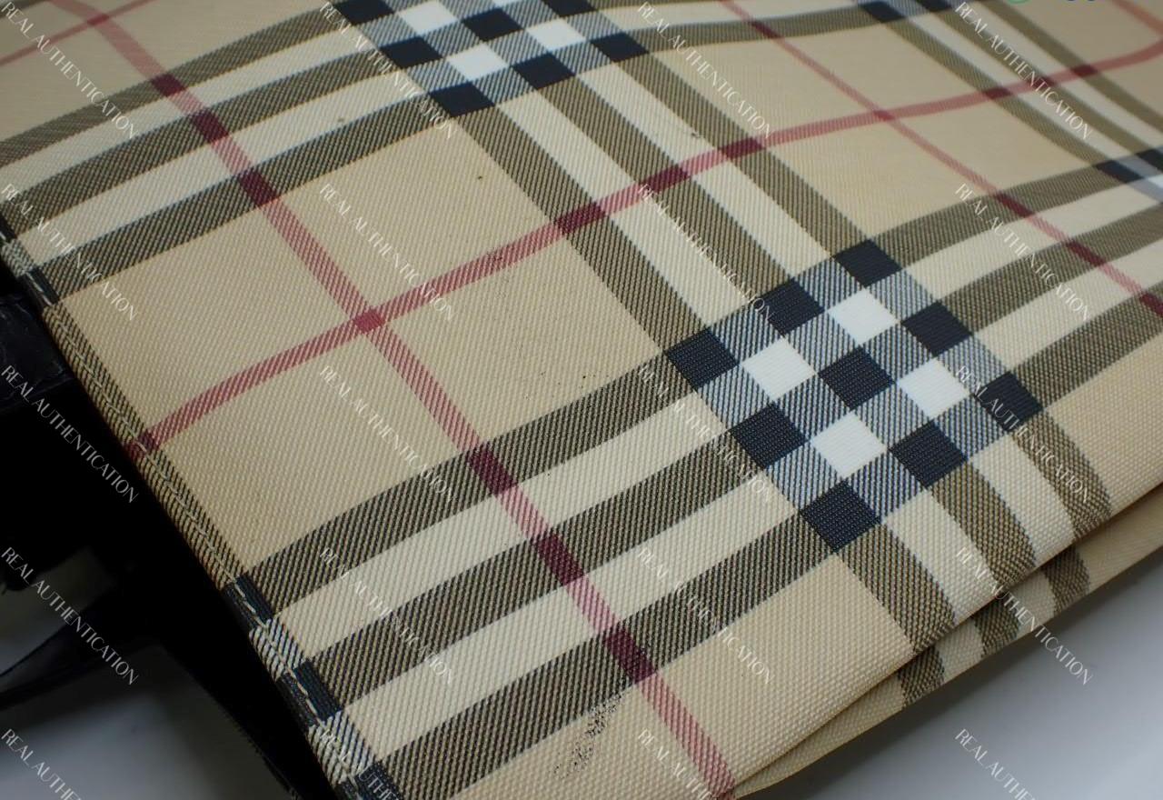 Burberry Beige House Check Tote Bag