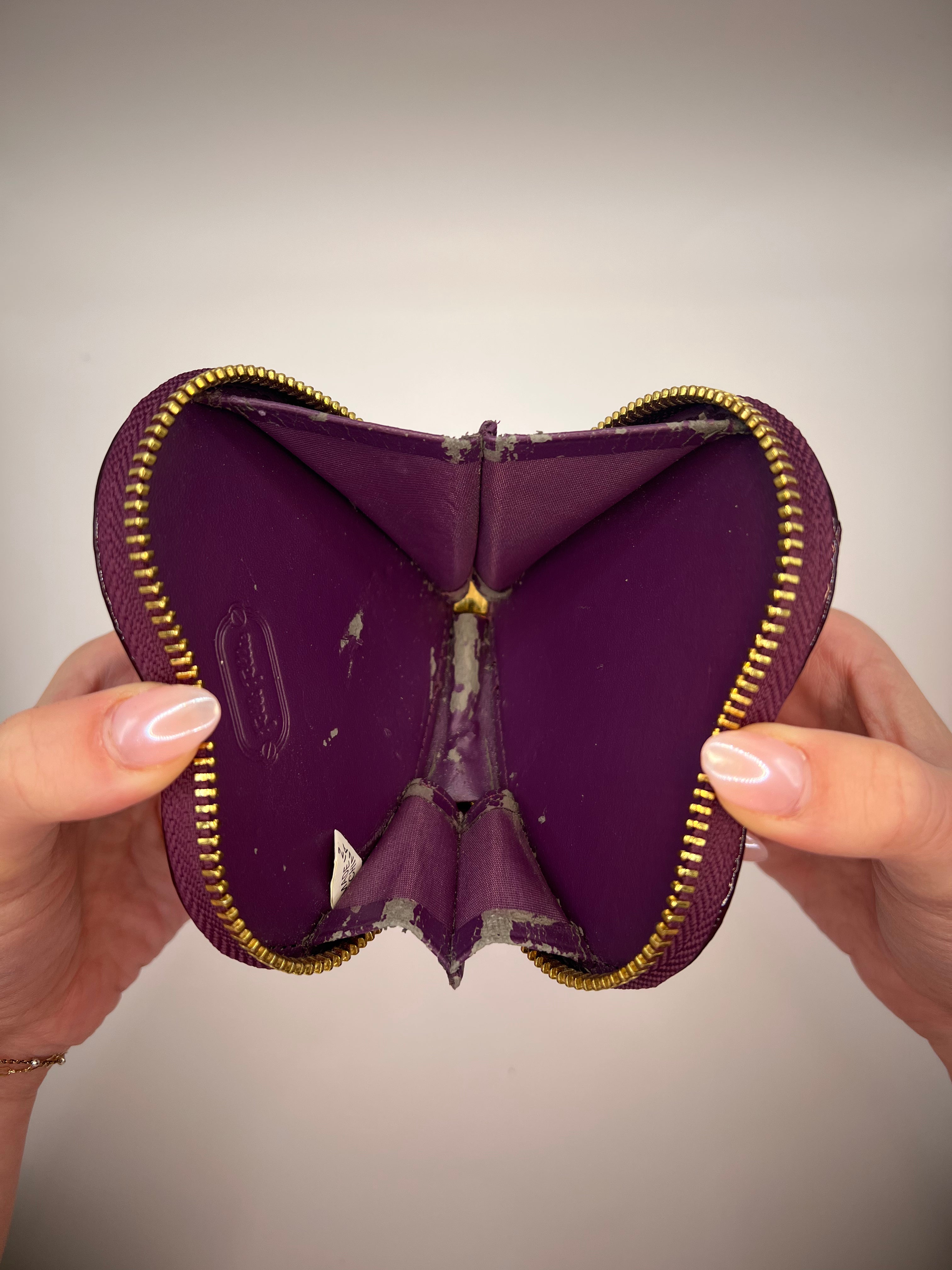 Folli Follie Heart Patent Coin Purse