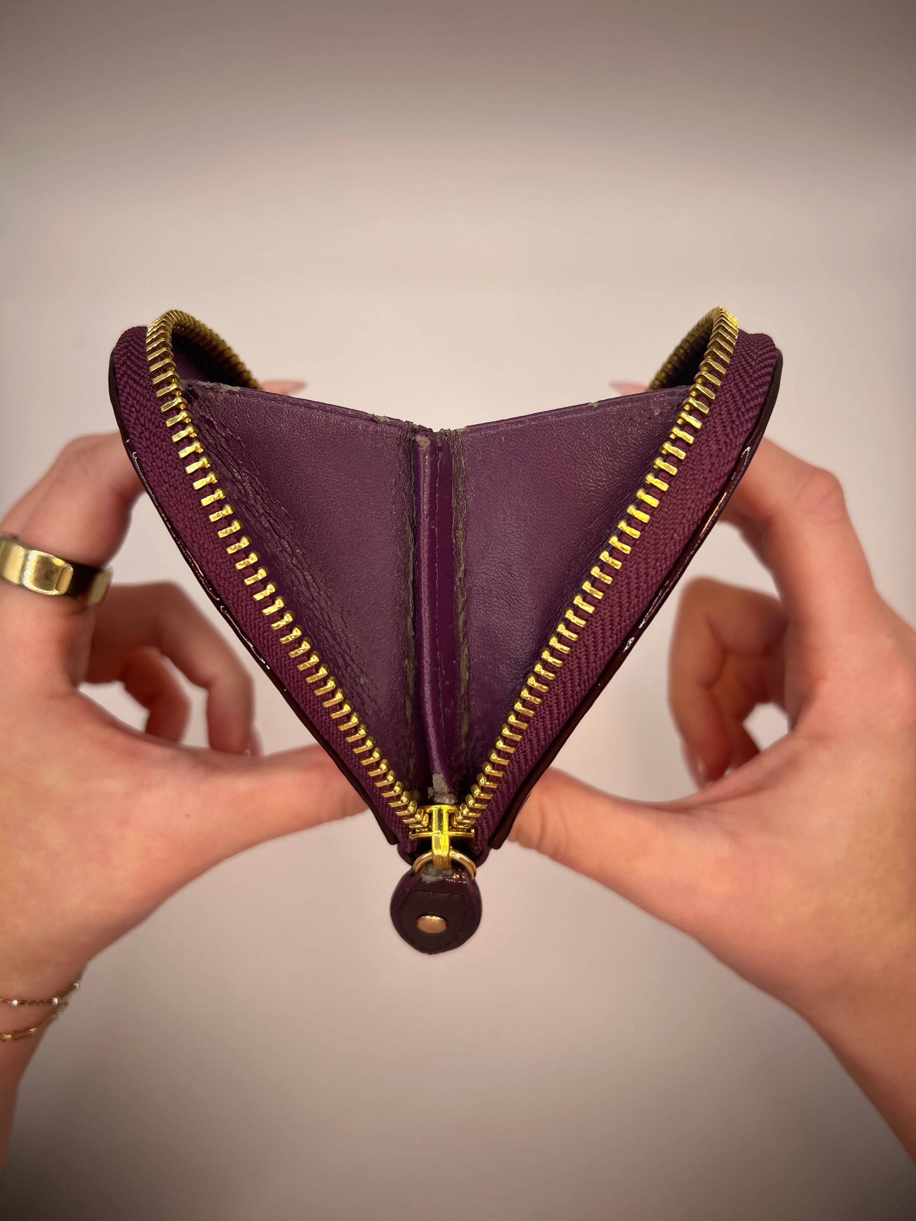 Folli Follie Heart Patent Coin Purse