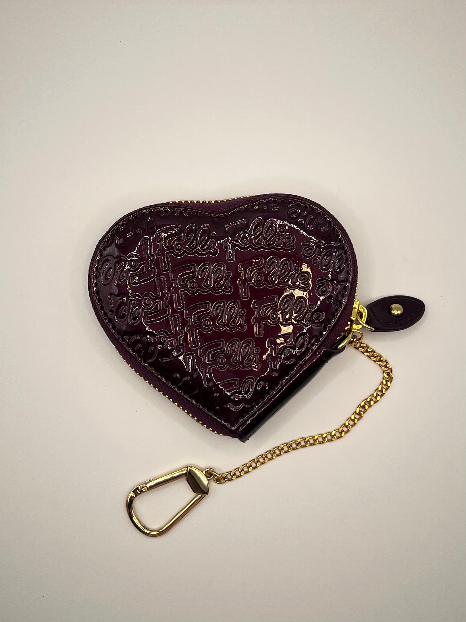 Folli Follie Heart Patent Coin Purse