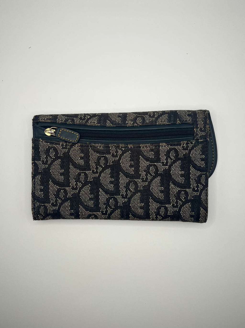 Christian Dior Oblique Saddle Long Wallet