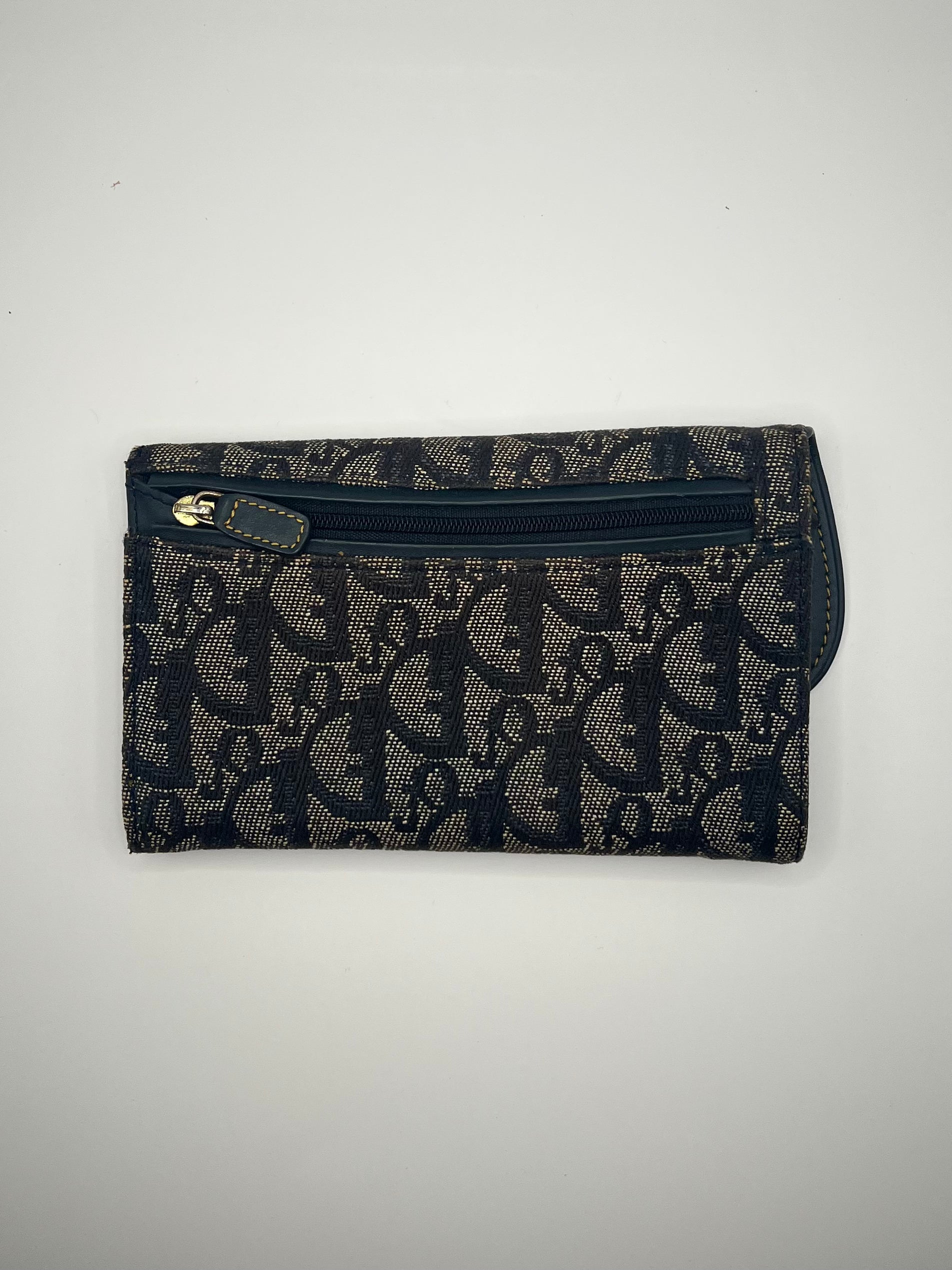 Christian Dior Oblique Saddle Long Wallet