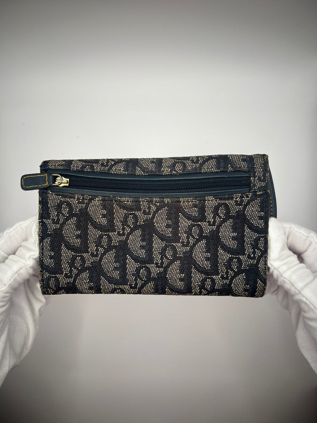 Christian Dior Oblique Saddle Long Wallet