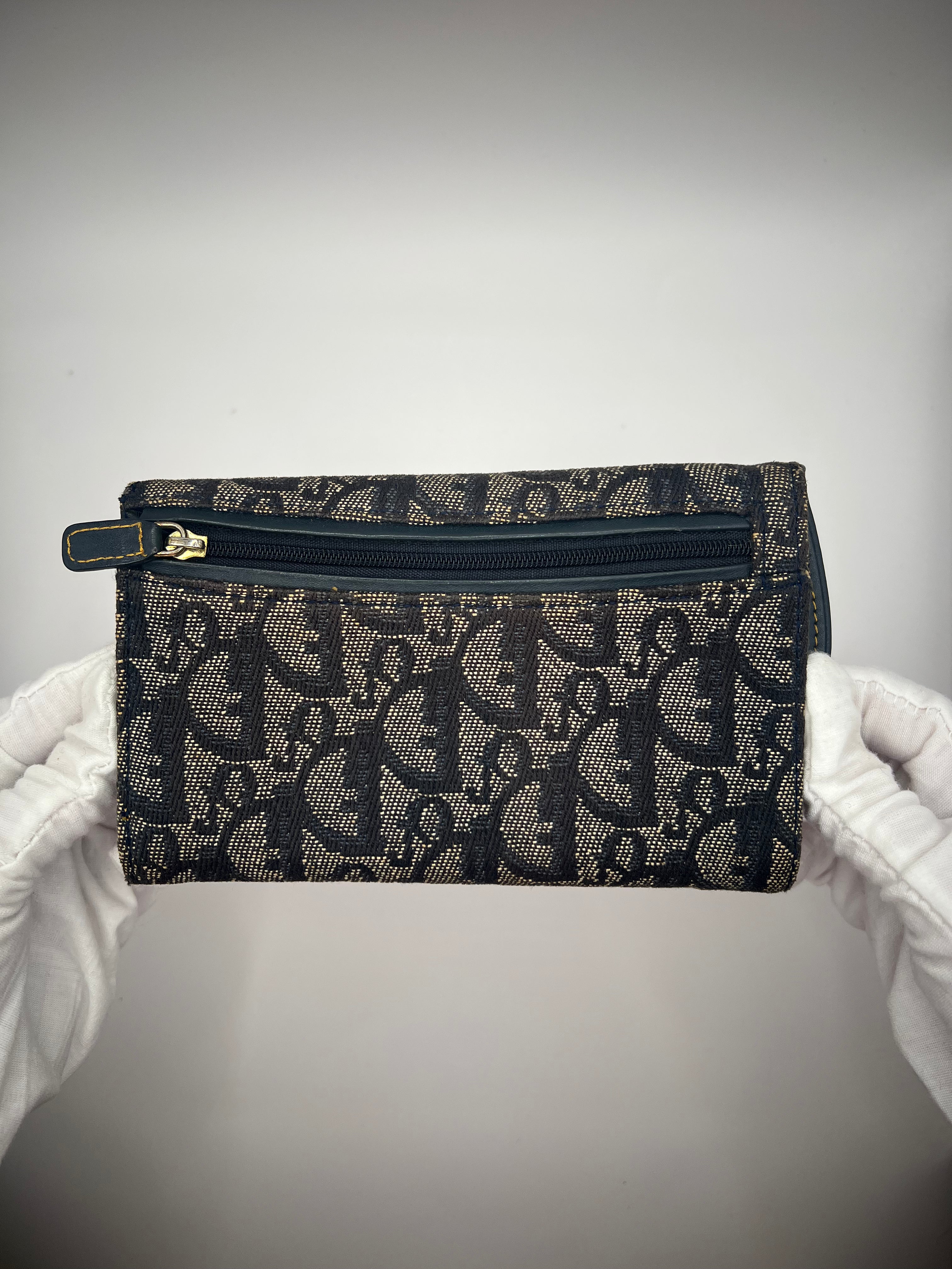 Christian Dior Oblique Saddle Long Wallet