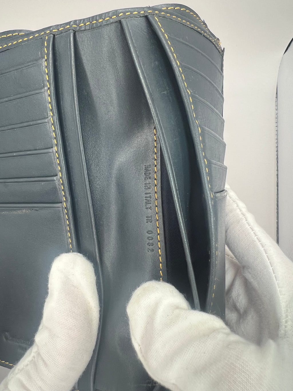 Christian Dior Oblique Saddle Long Wallet