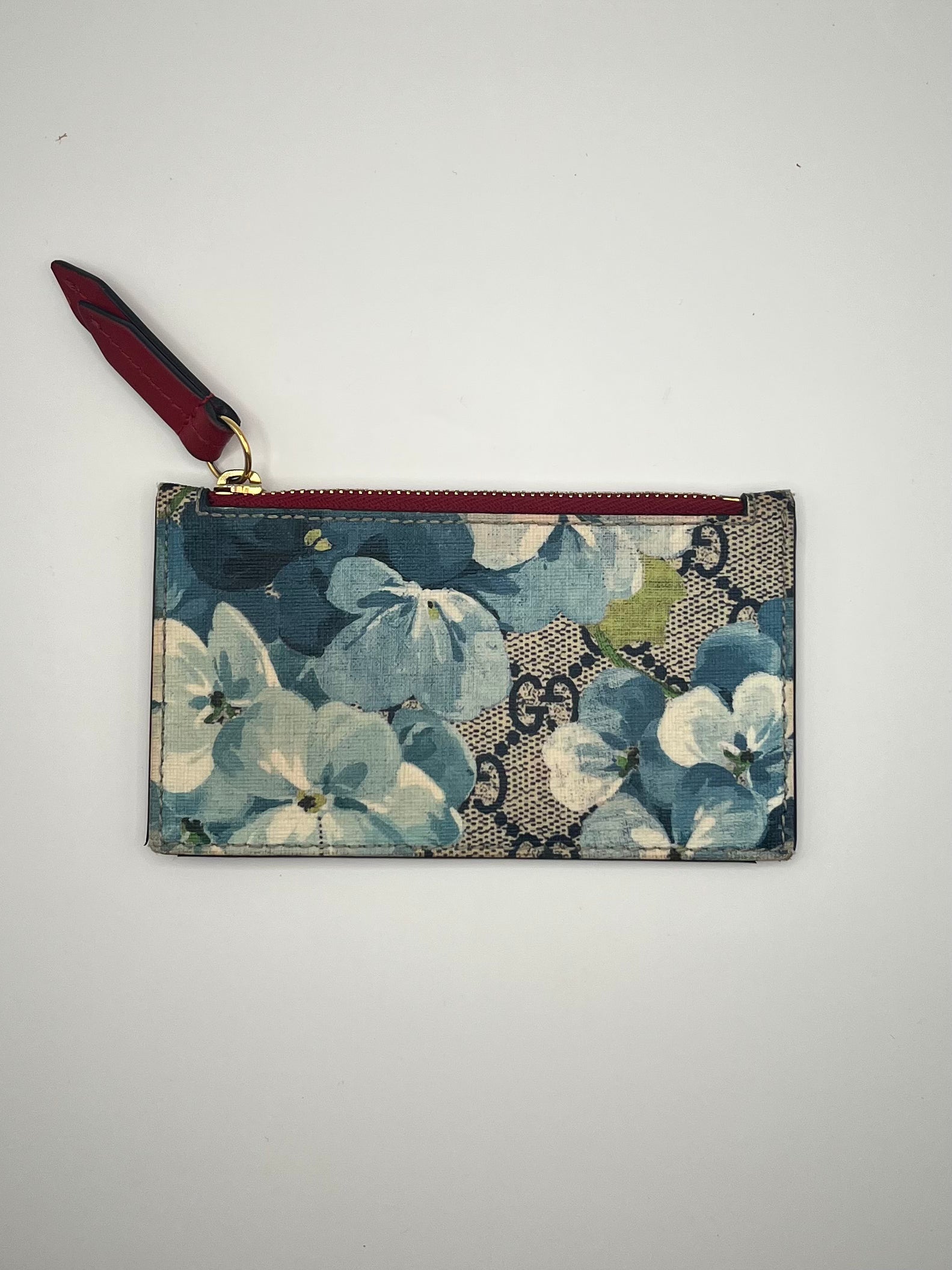 Gucci GG Blooms Zip Card Case
