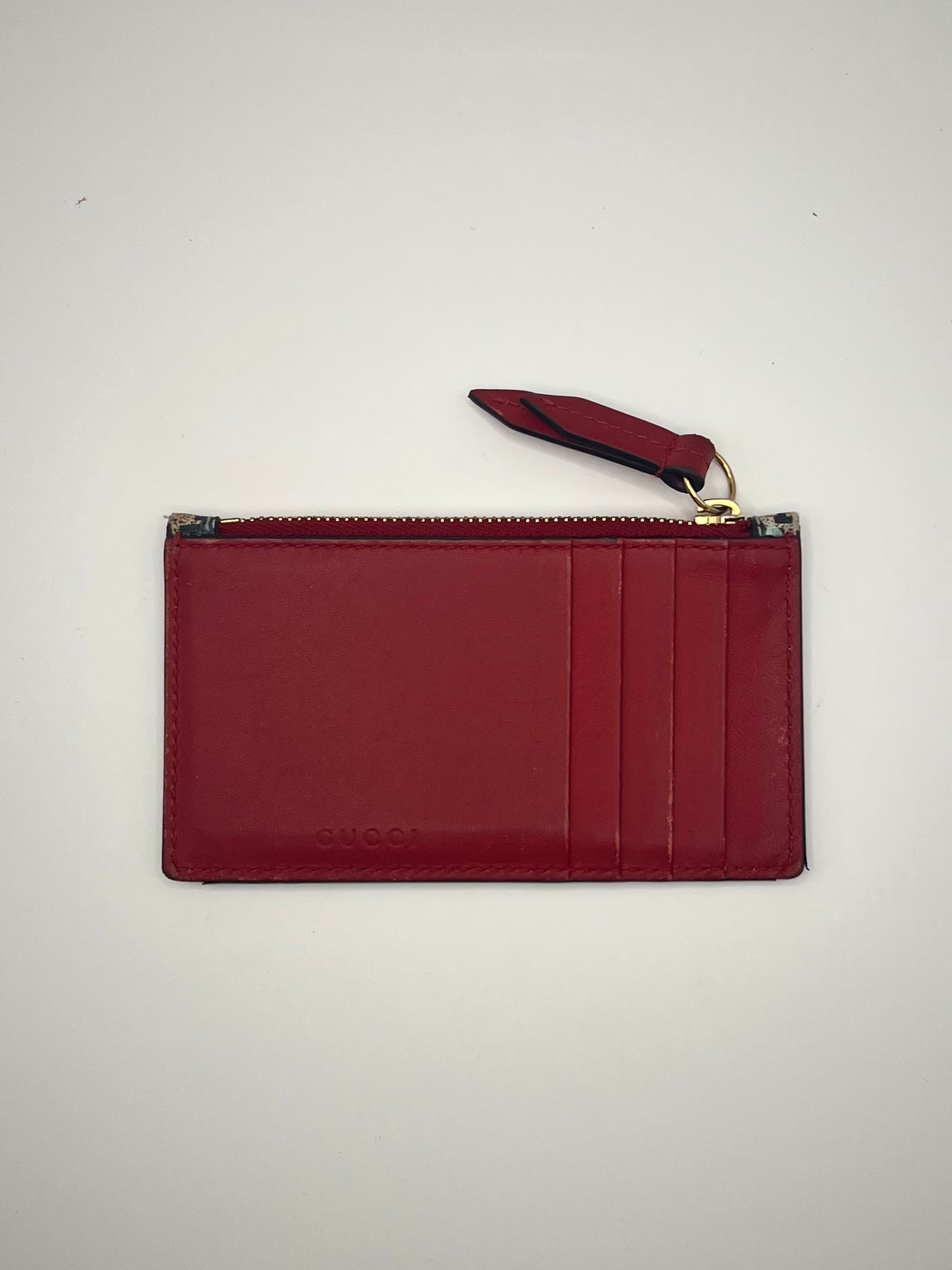 Gucci GG Blooms Zip Card Case