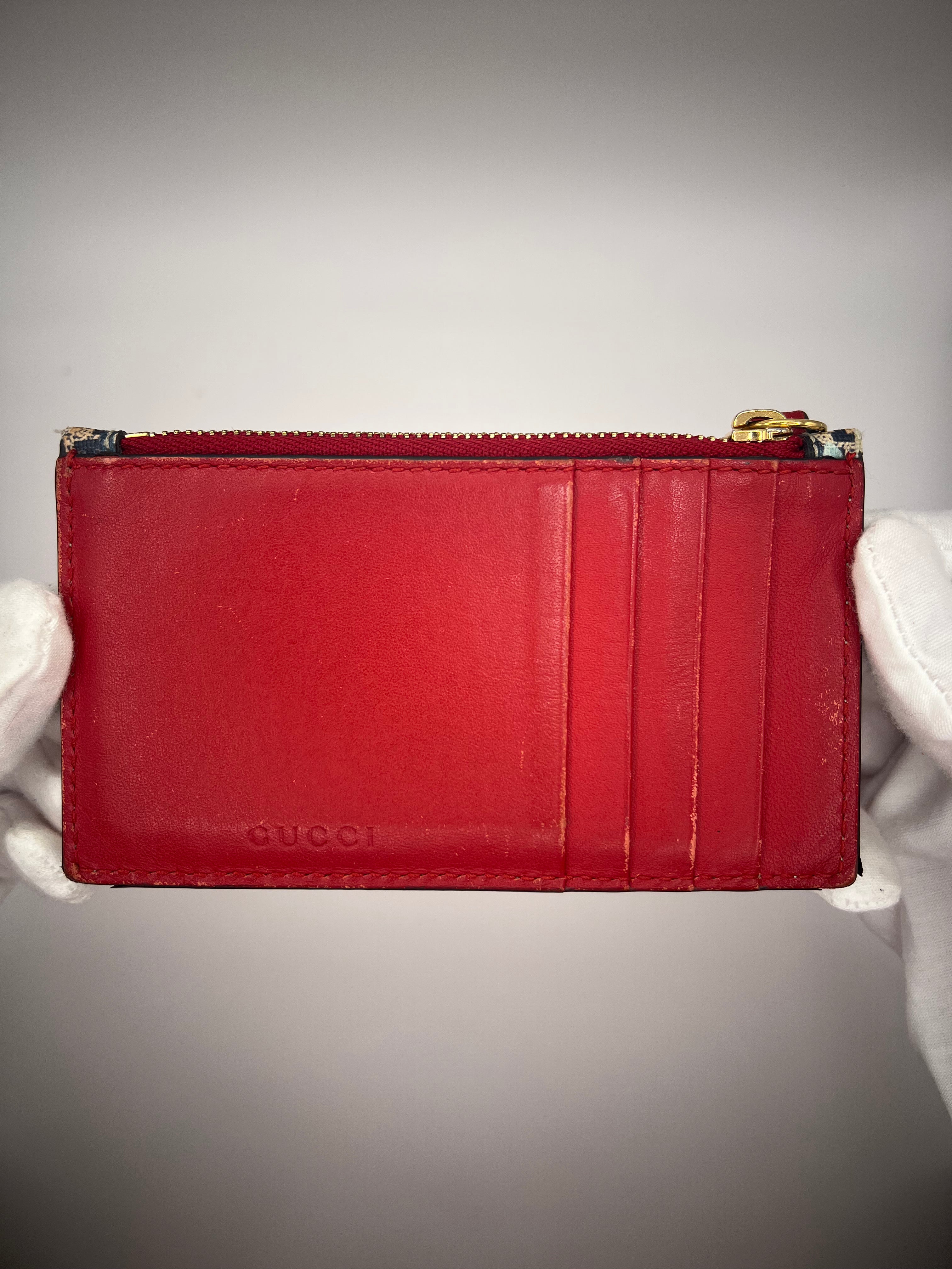 Gucci GG Blooms Zip Card Case
