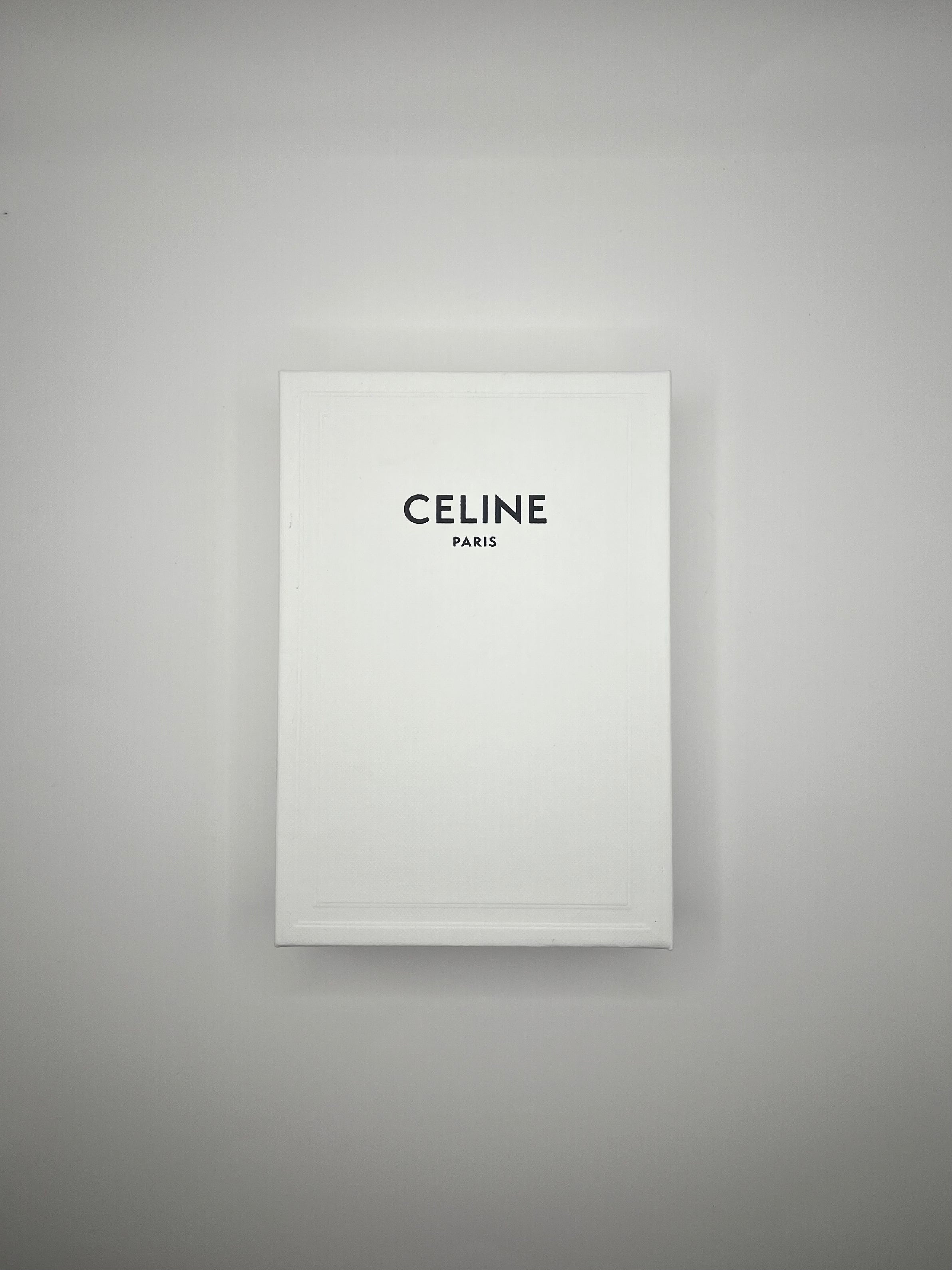 Celine Triomphe Canvas Card Holder