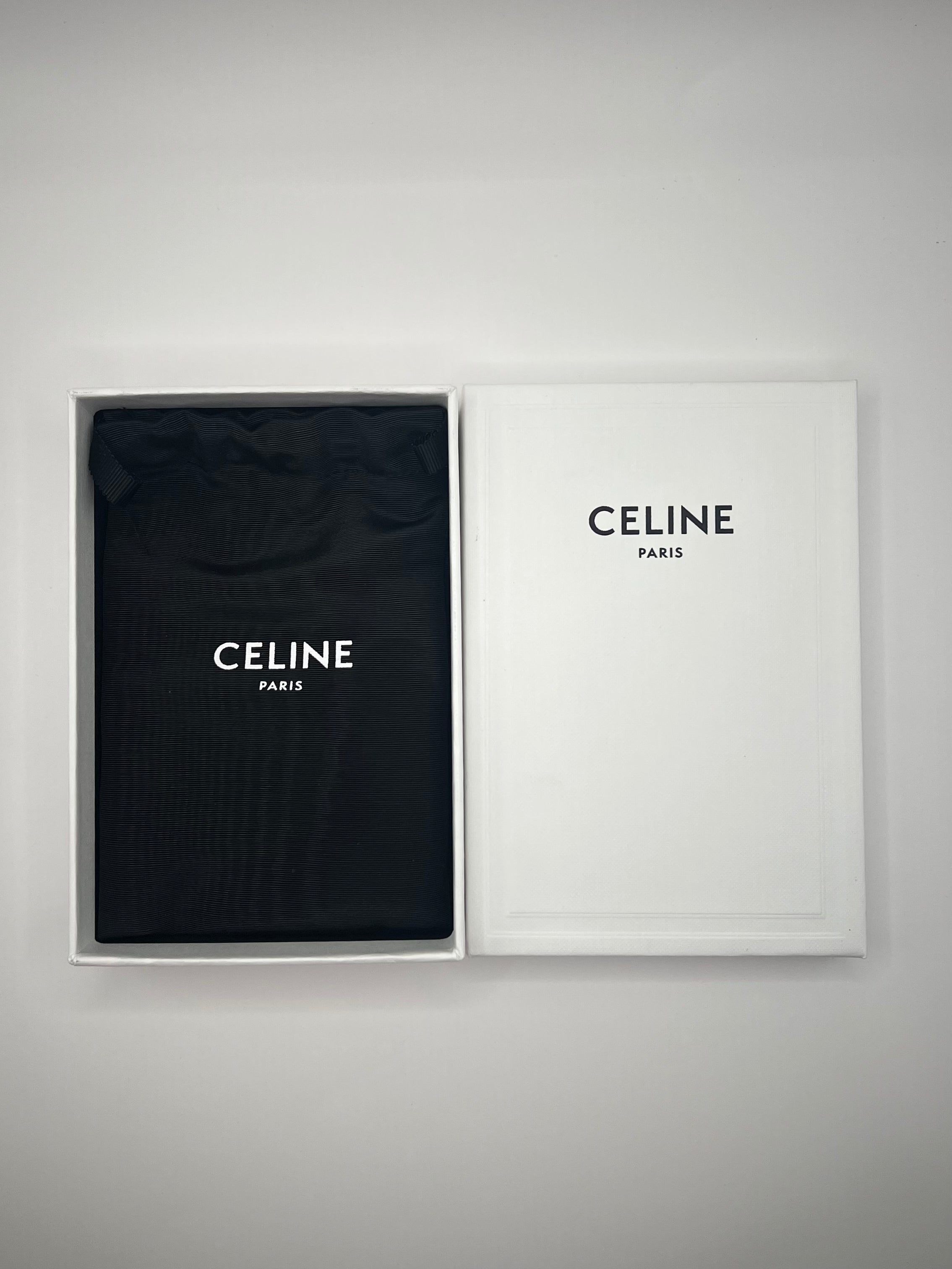 Celine Triomphe Canvas Card Holder