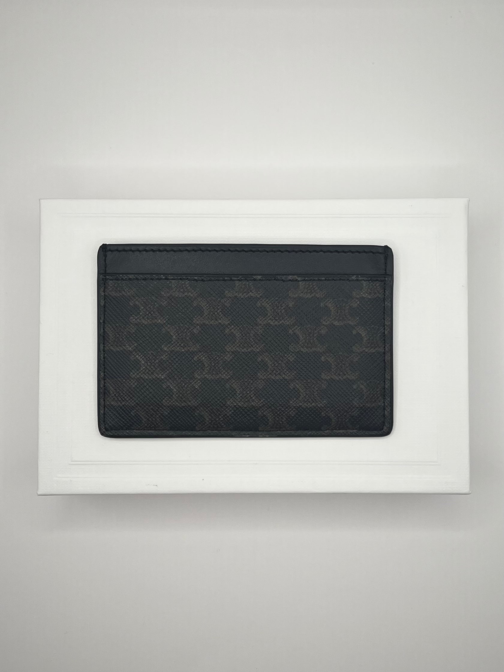 Celine Triomphe Canvas Card Holder