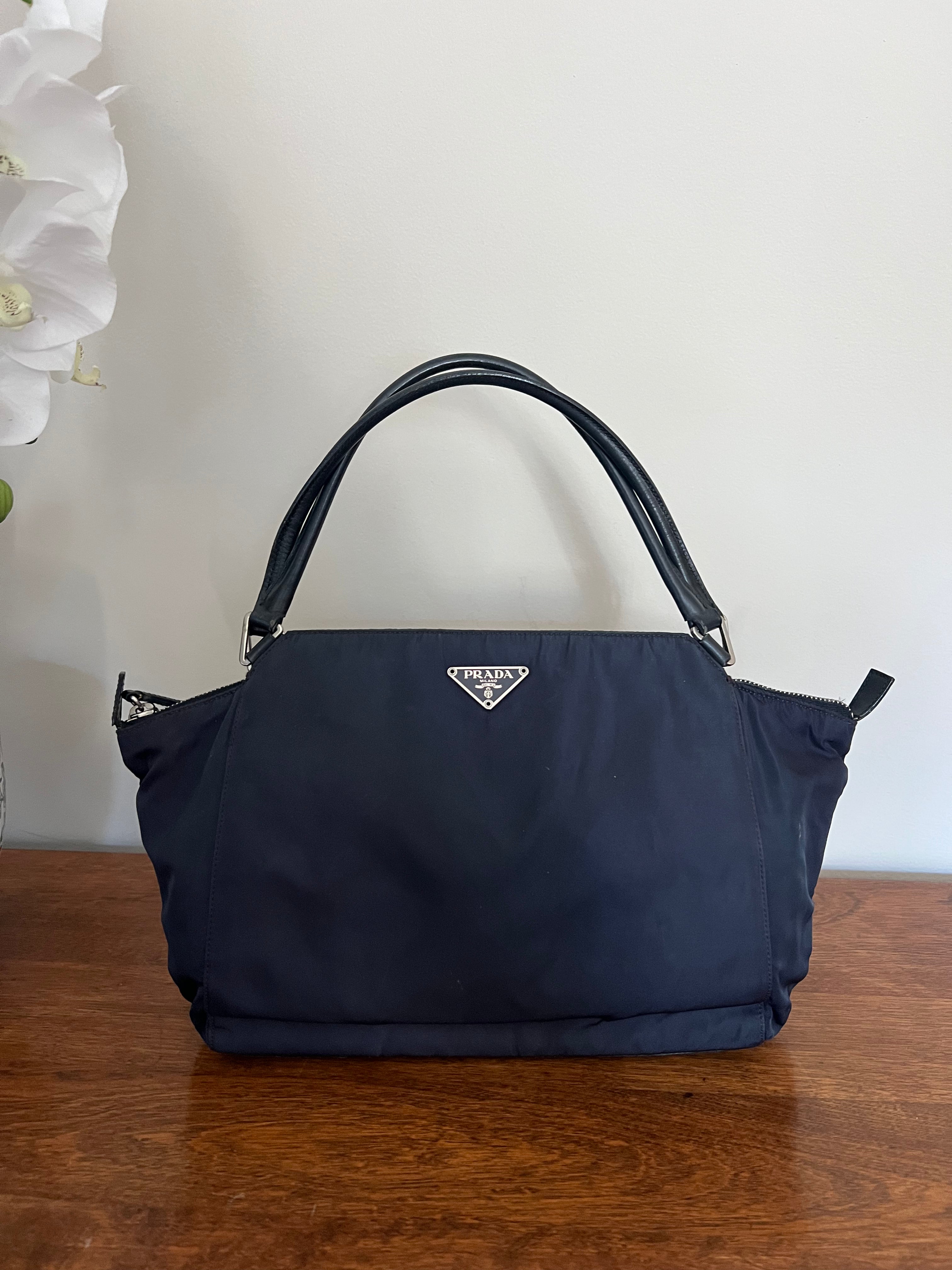 Prada Tessuto Nylon Top Handle Bag