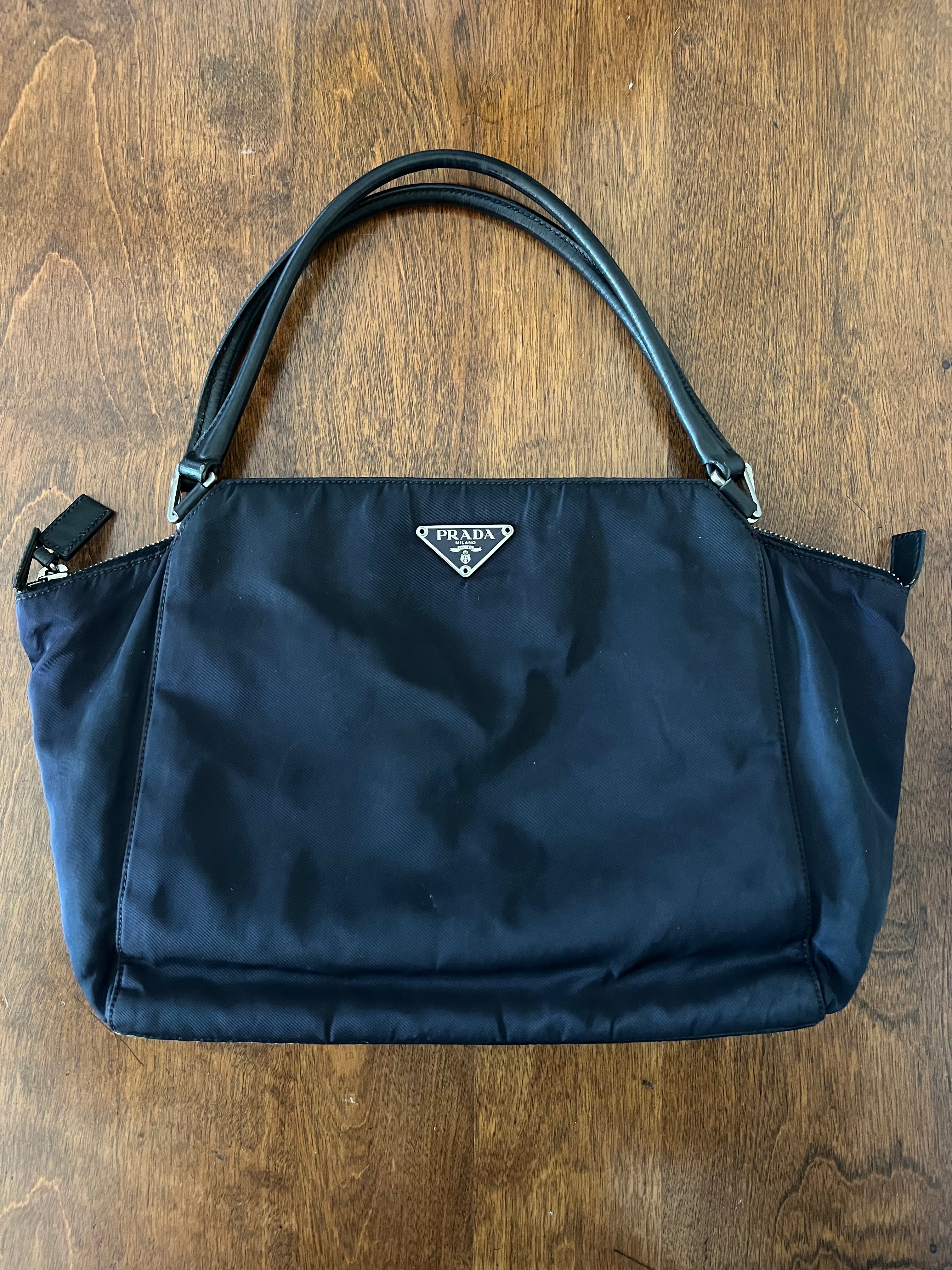 Prada Tessuto Nylon Top Handle Bag