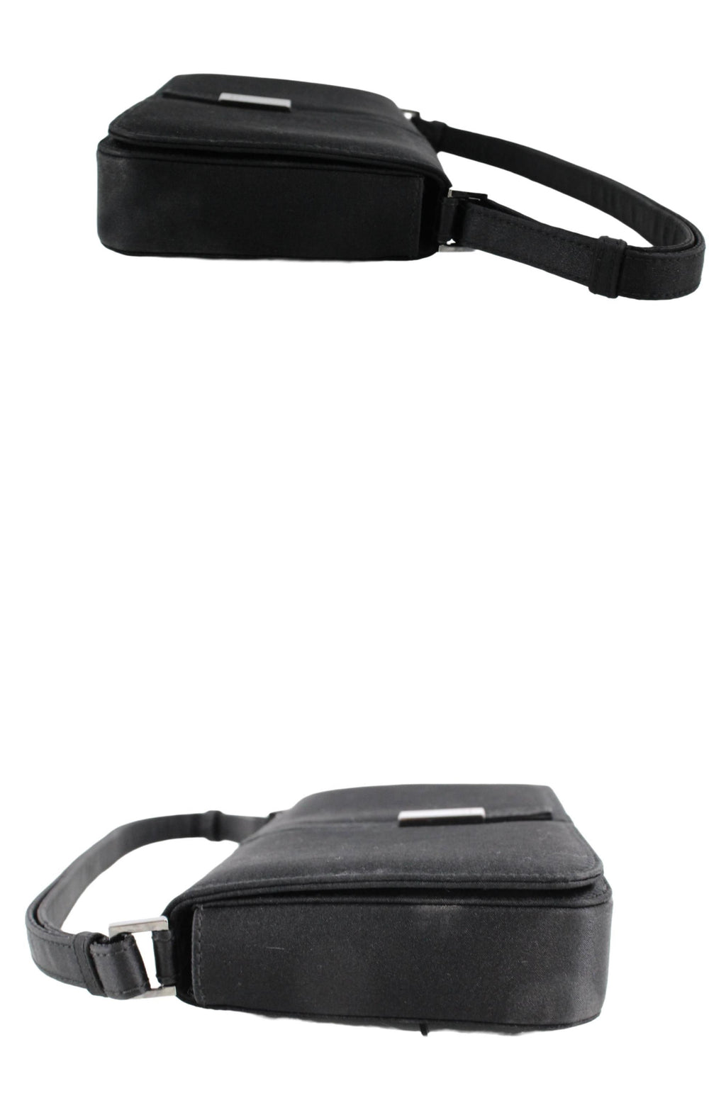 Gucci Black Canvas Shoulder Bag