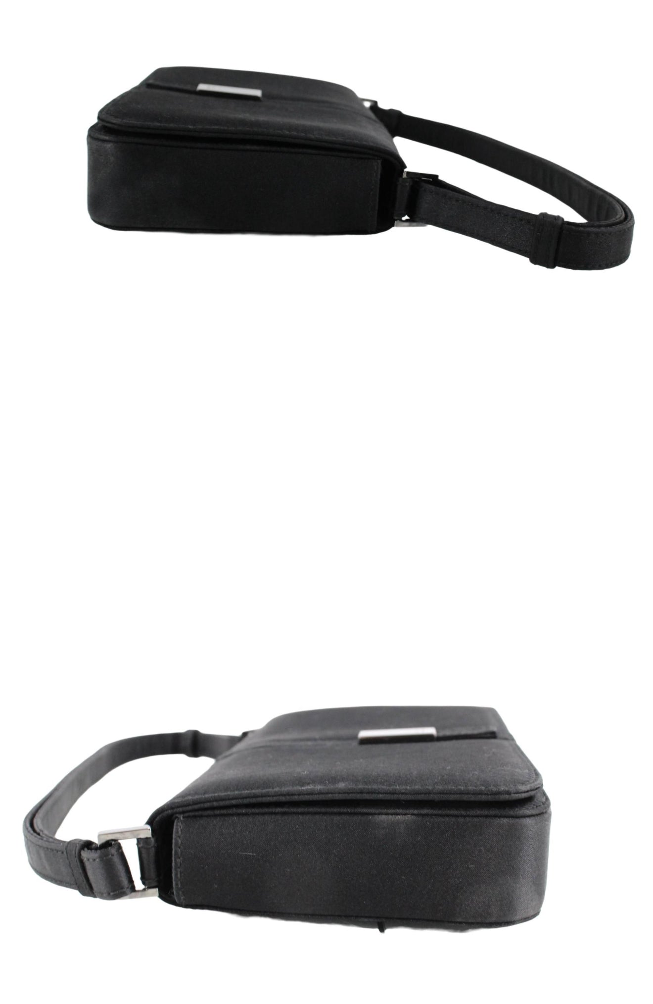 Gucci Black Canvas Shoulder Bag