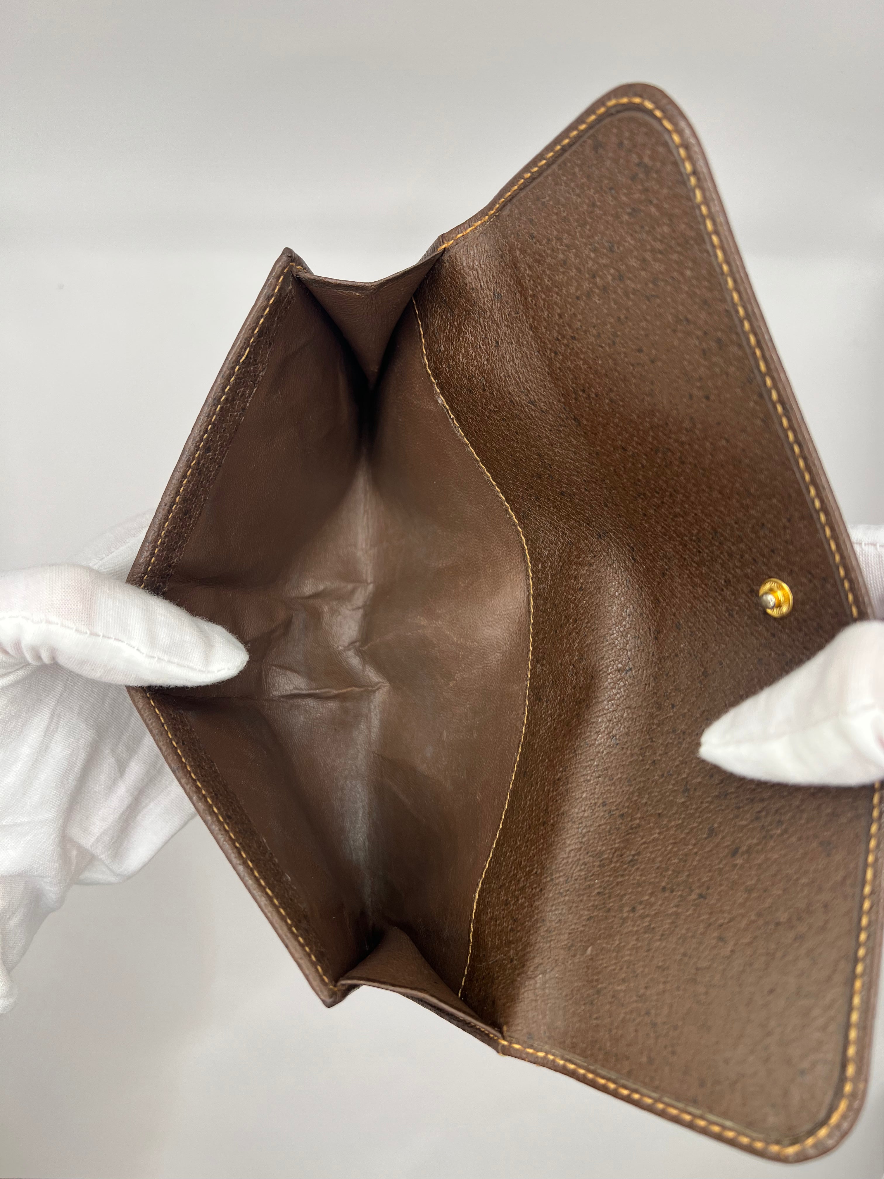 Gucci GG Supreme Web Stripe Long Wallet