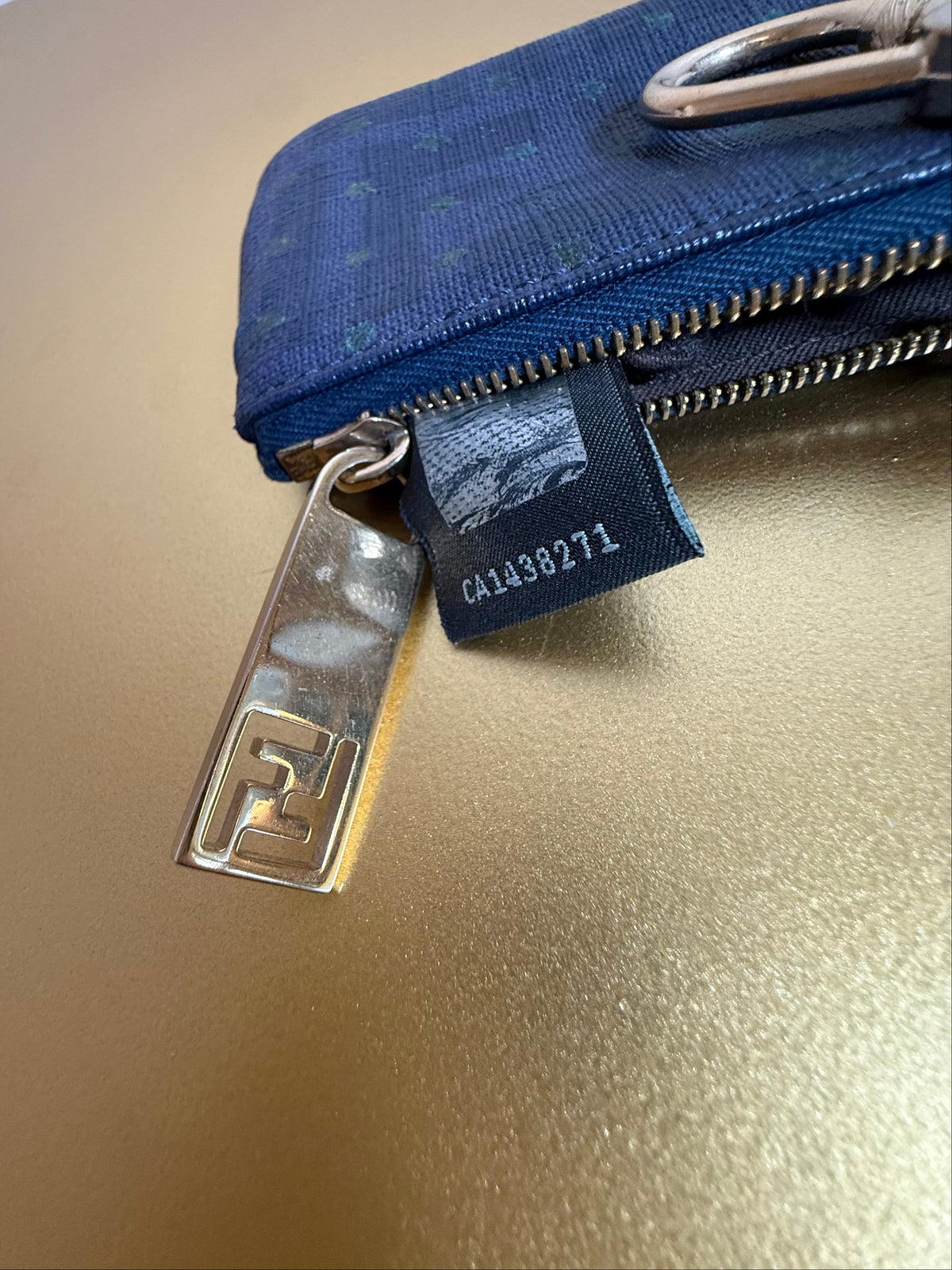 Fendi Nacy Zucca Key Pouch