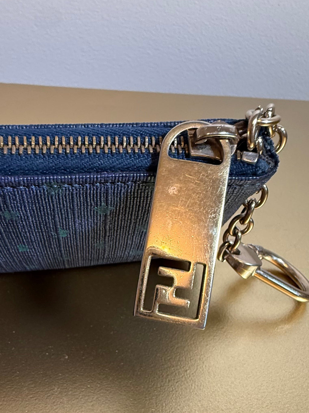 Fendi Nacy Zucca Key Pouch