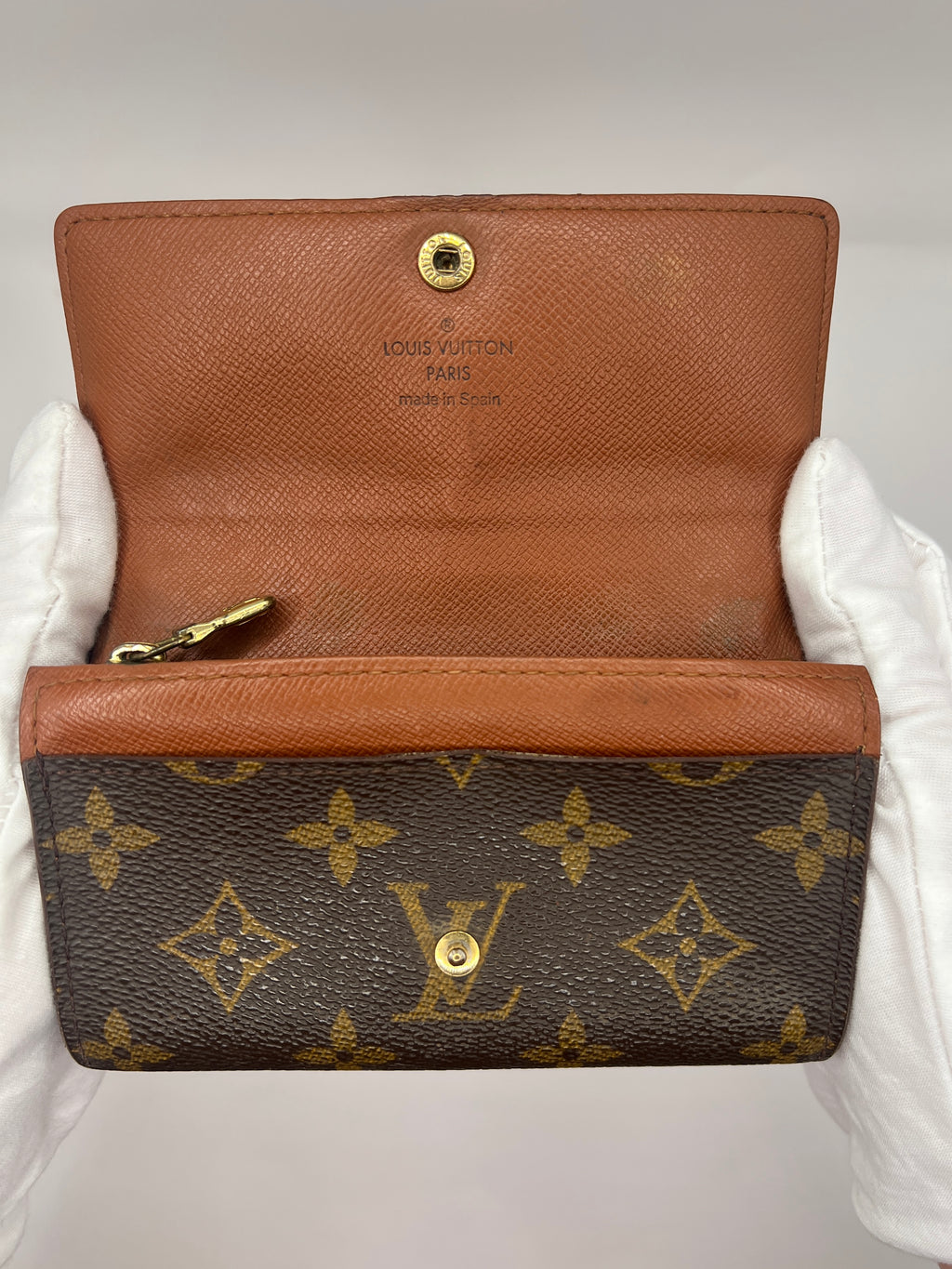 Louis Vuitton Monogram Porte-Monnaie Tresor Wallet