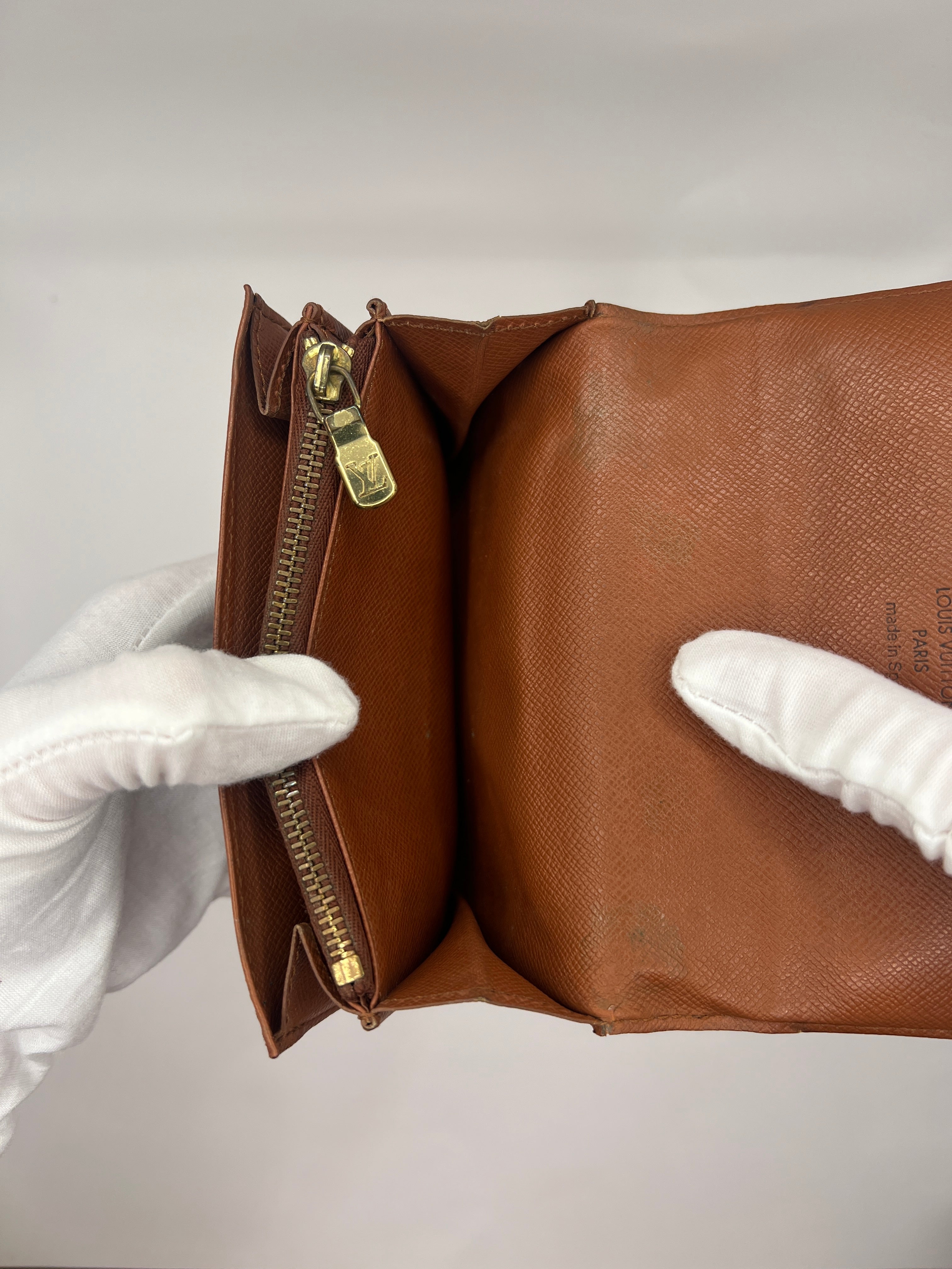 Louis Vuitton Monogram Porte-Monnaie Tresor Wallet