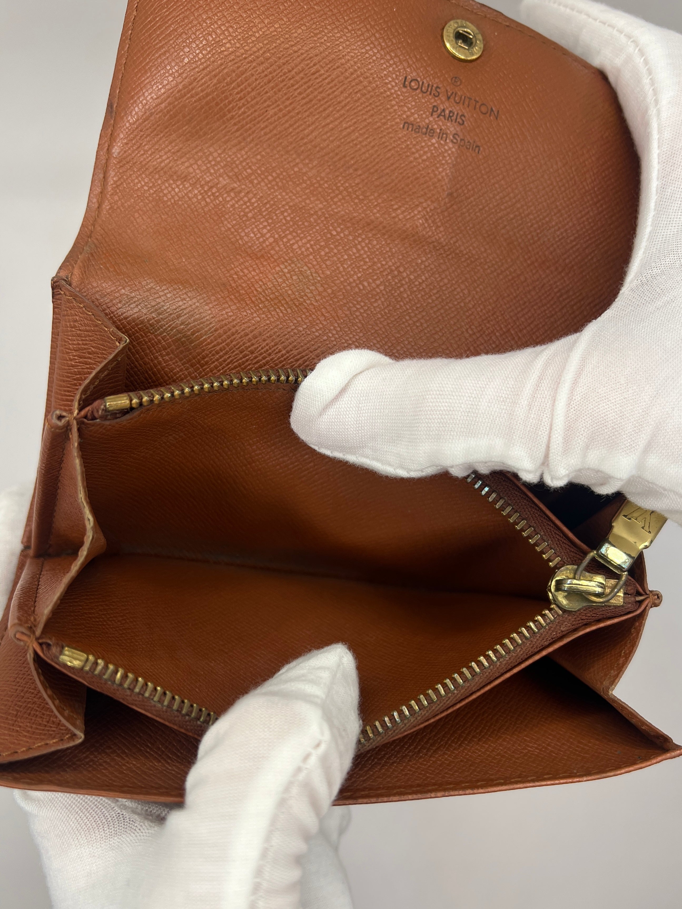 Louis Vuitton Monogram Porte-Monnaie Tresor Wallet